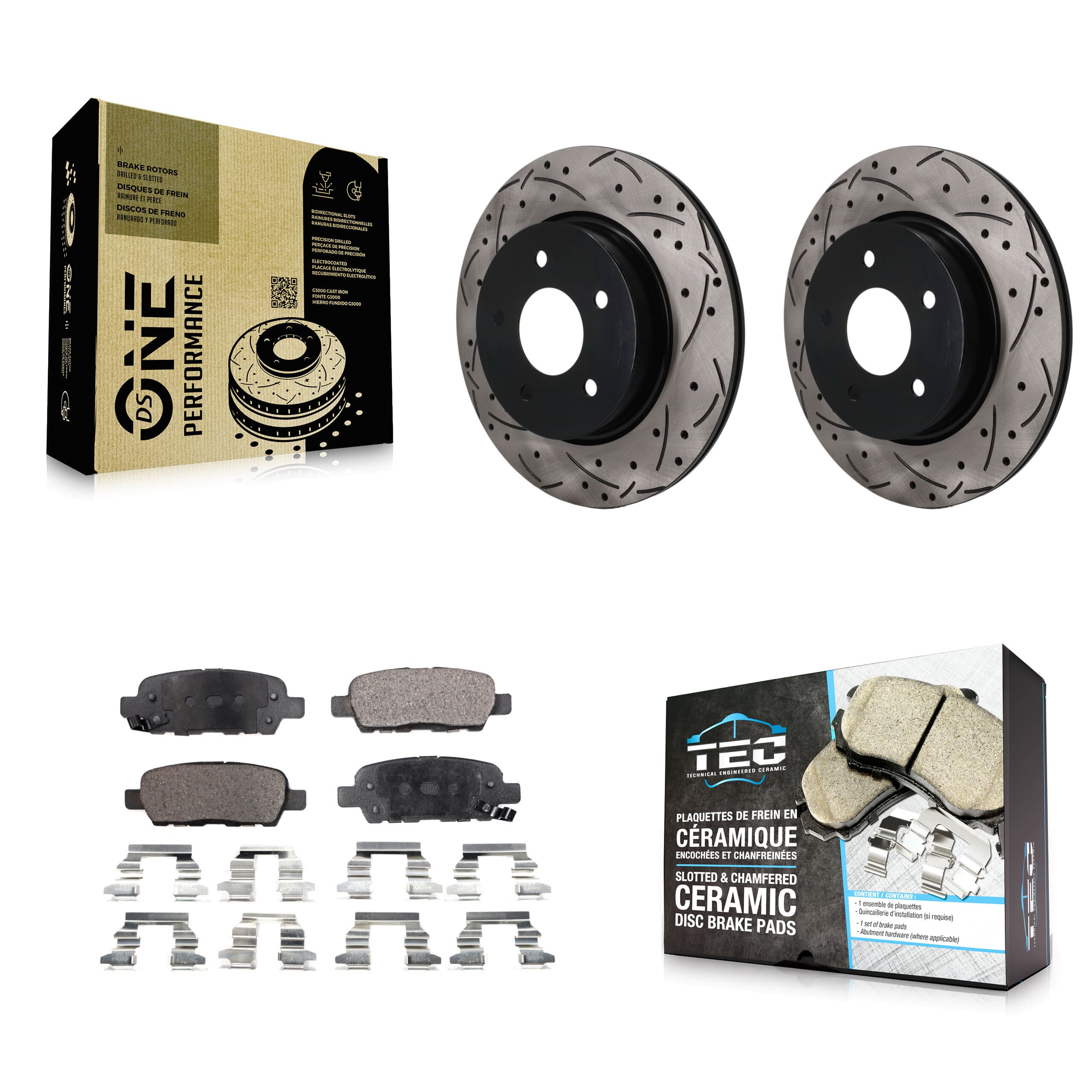 Transit Auto - KDT-102080 - Rear Disc Brake Kits image 1