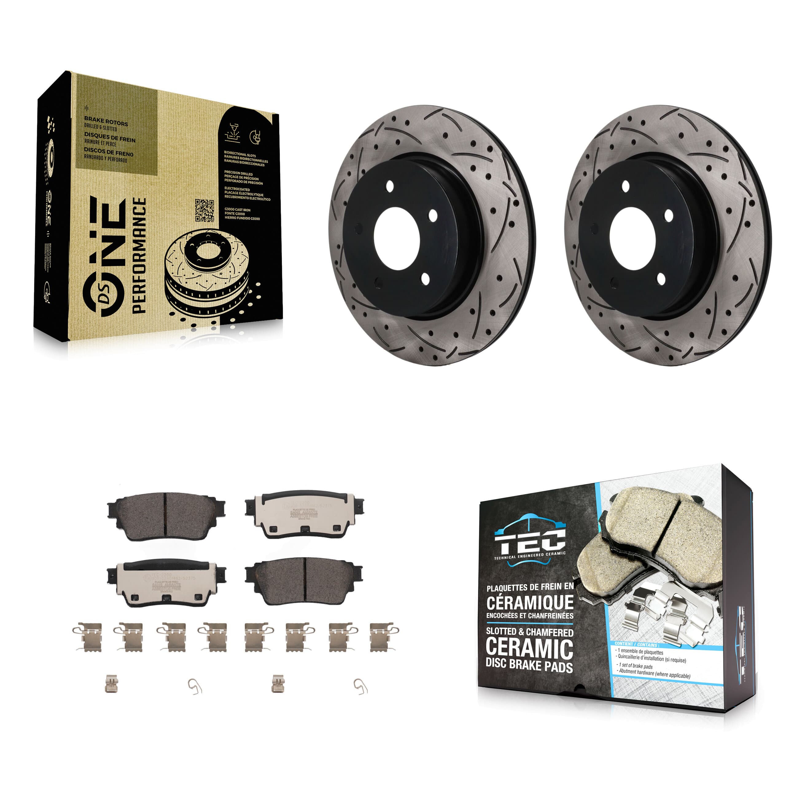 Transit Auto - KDT-102082 - Rear Disc Brake Kits image 1