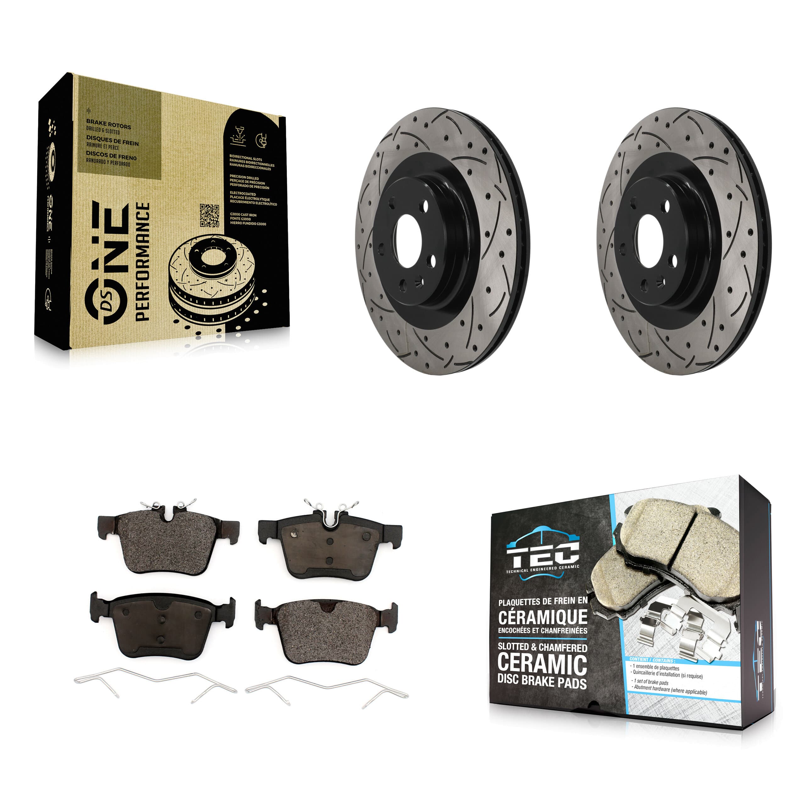 Transit Auto - KDT-102083 - Rear Disc Brake Kits image 1