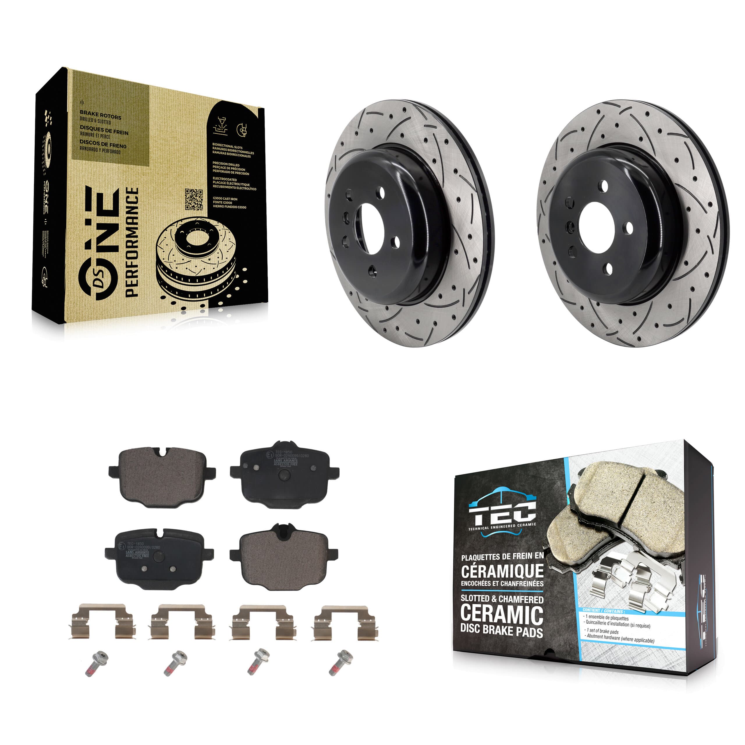 Transit Auto - KDT-102156 - Rear Disc Brake Kits image 1