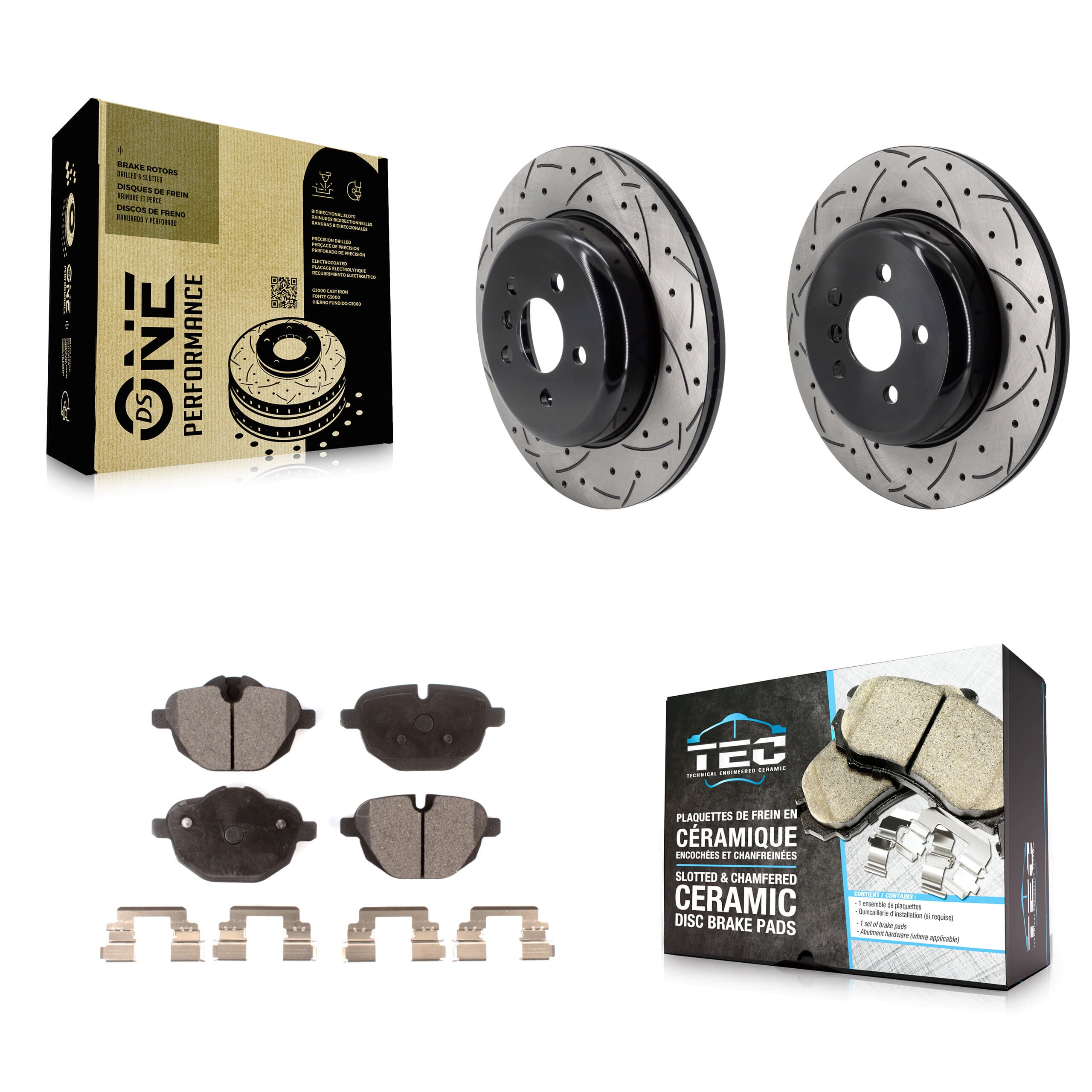 Transit Auto - KDT-102157 - Rear Disc Brake Kits image 1