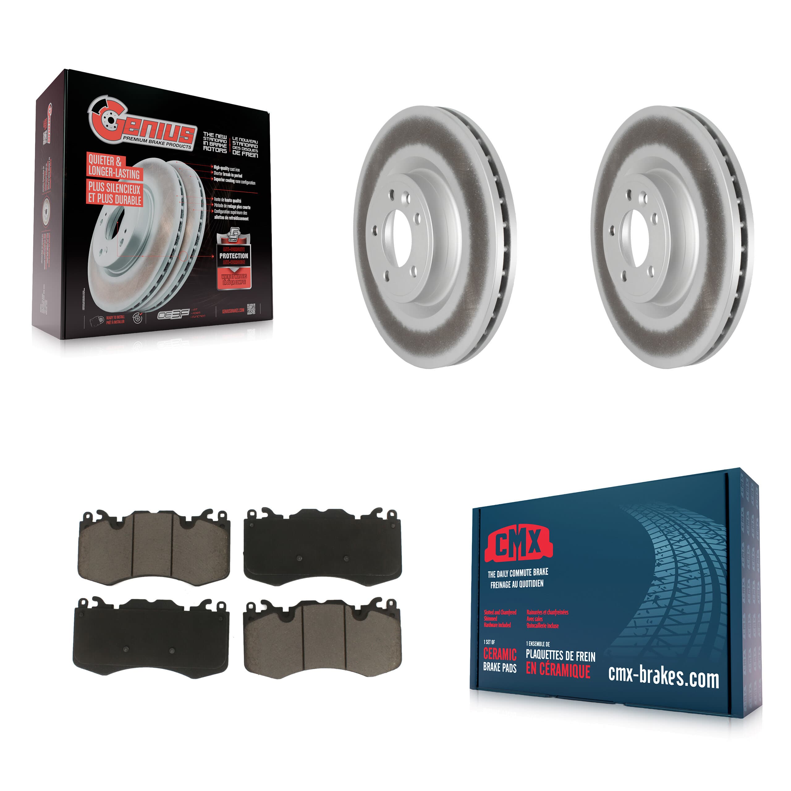 Transit Auto - KGC-100020 - Front Disc Brake Kits image 1