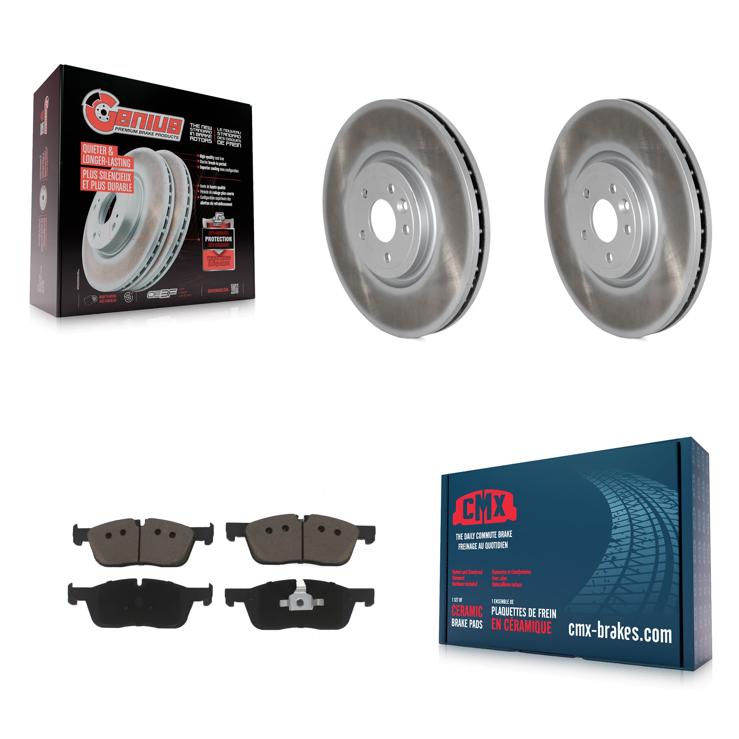 Transit Auto - KGC-100021 - Front Disc Brake Kits image 1