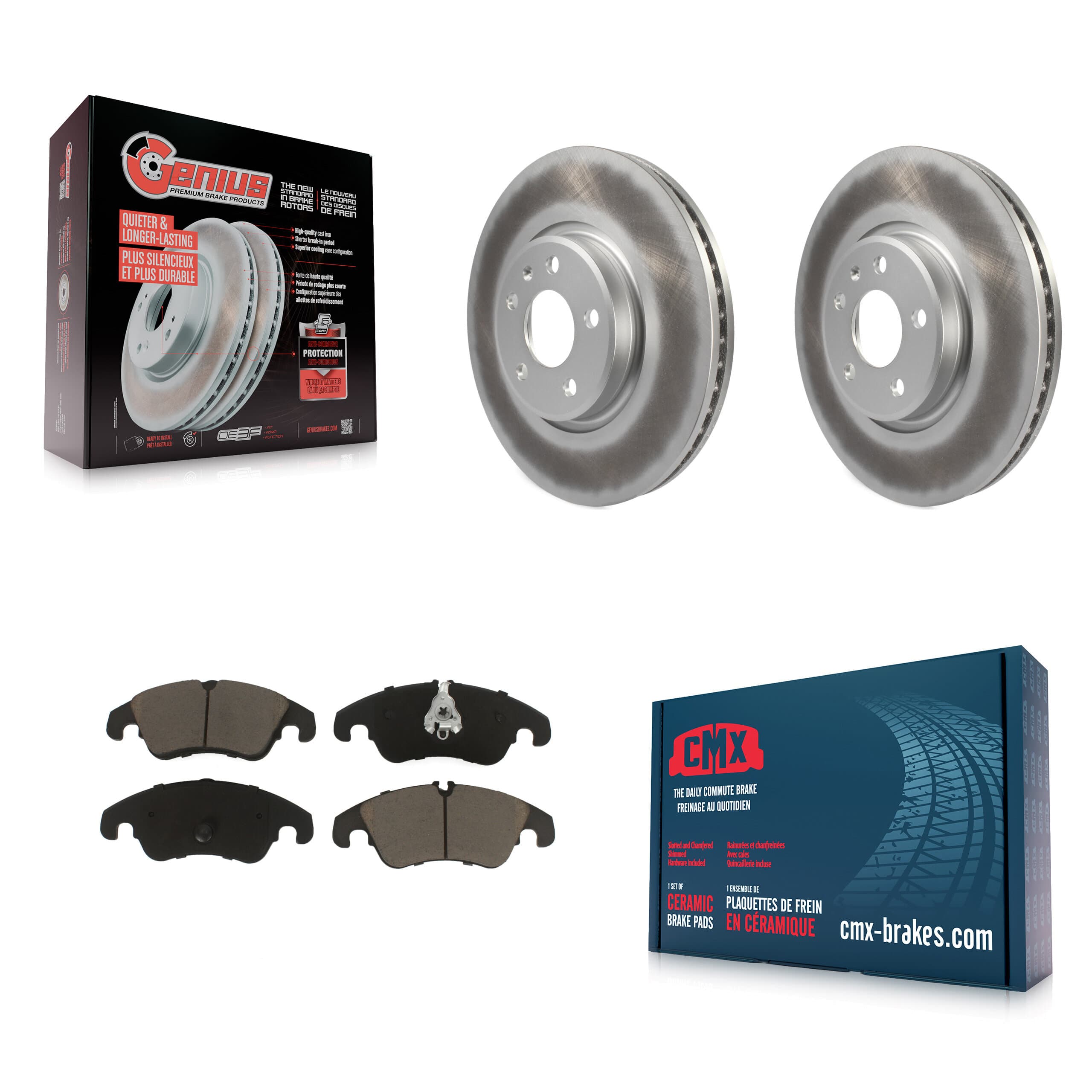 Transit Auto - KGC-100043 - Front Disc Brake Kits image 1