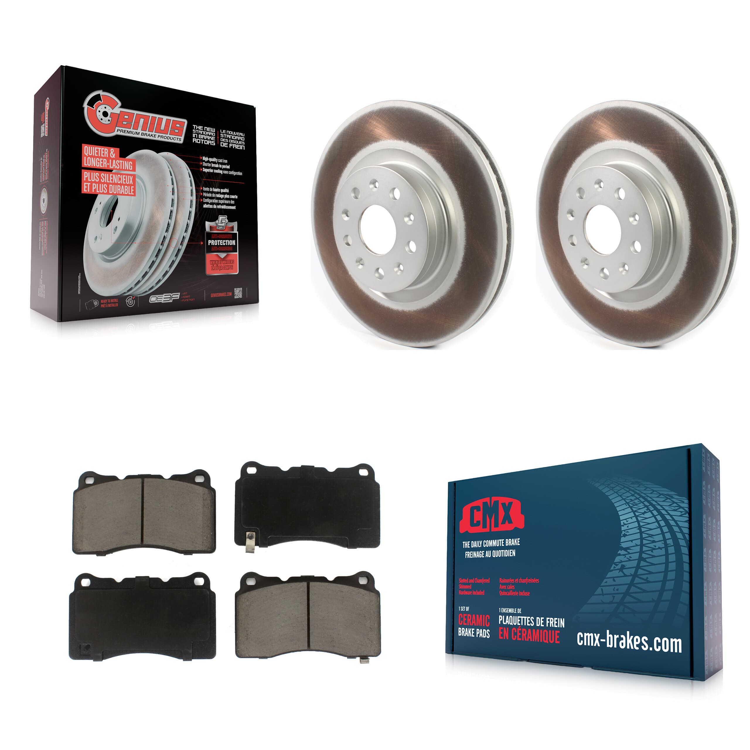 Transit Auto - KGC-100051 - Front Disc Brake Kits image 1