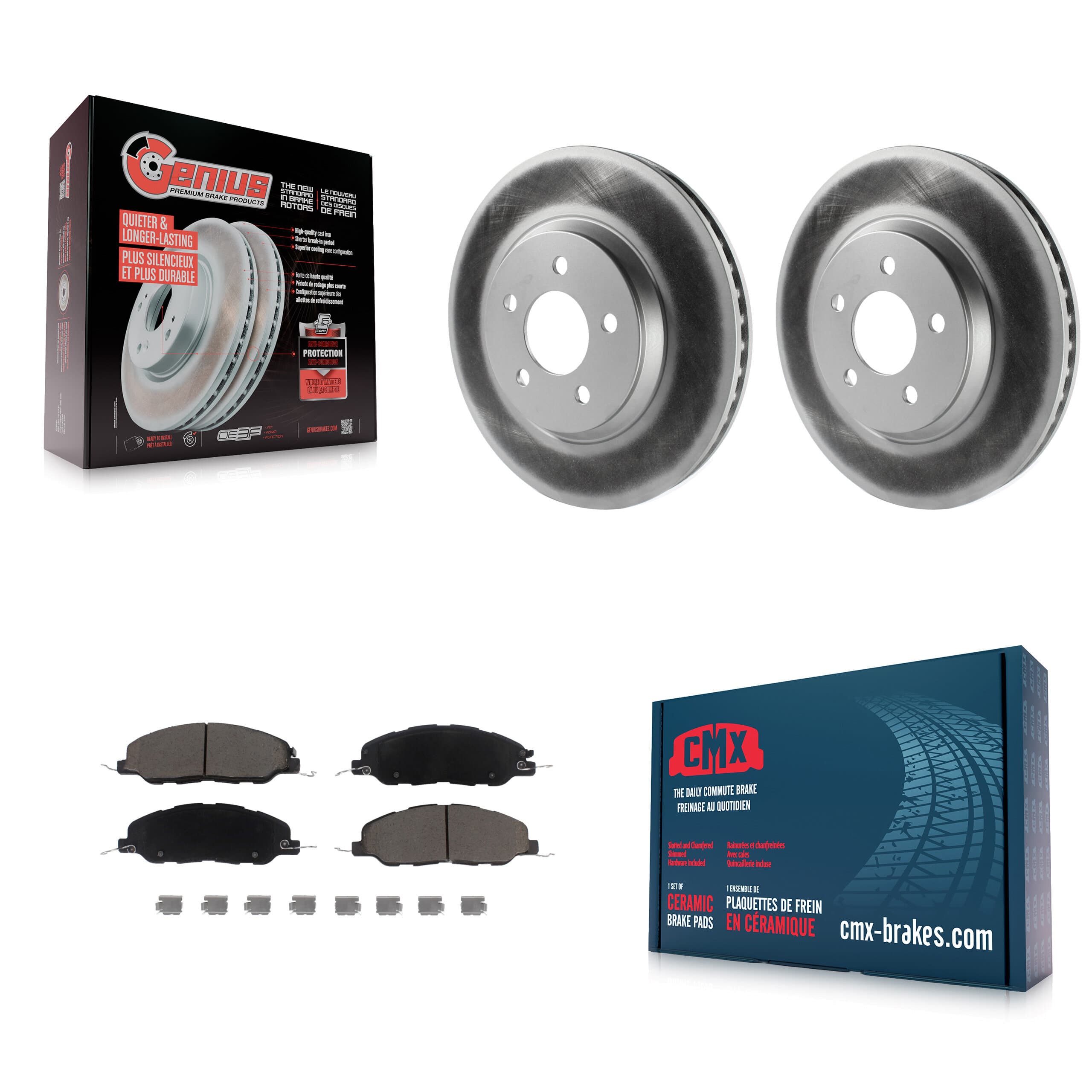 Transit Auto - KGC-100056 - Front Disc Brake Kits image 1