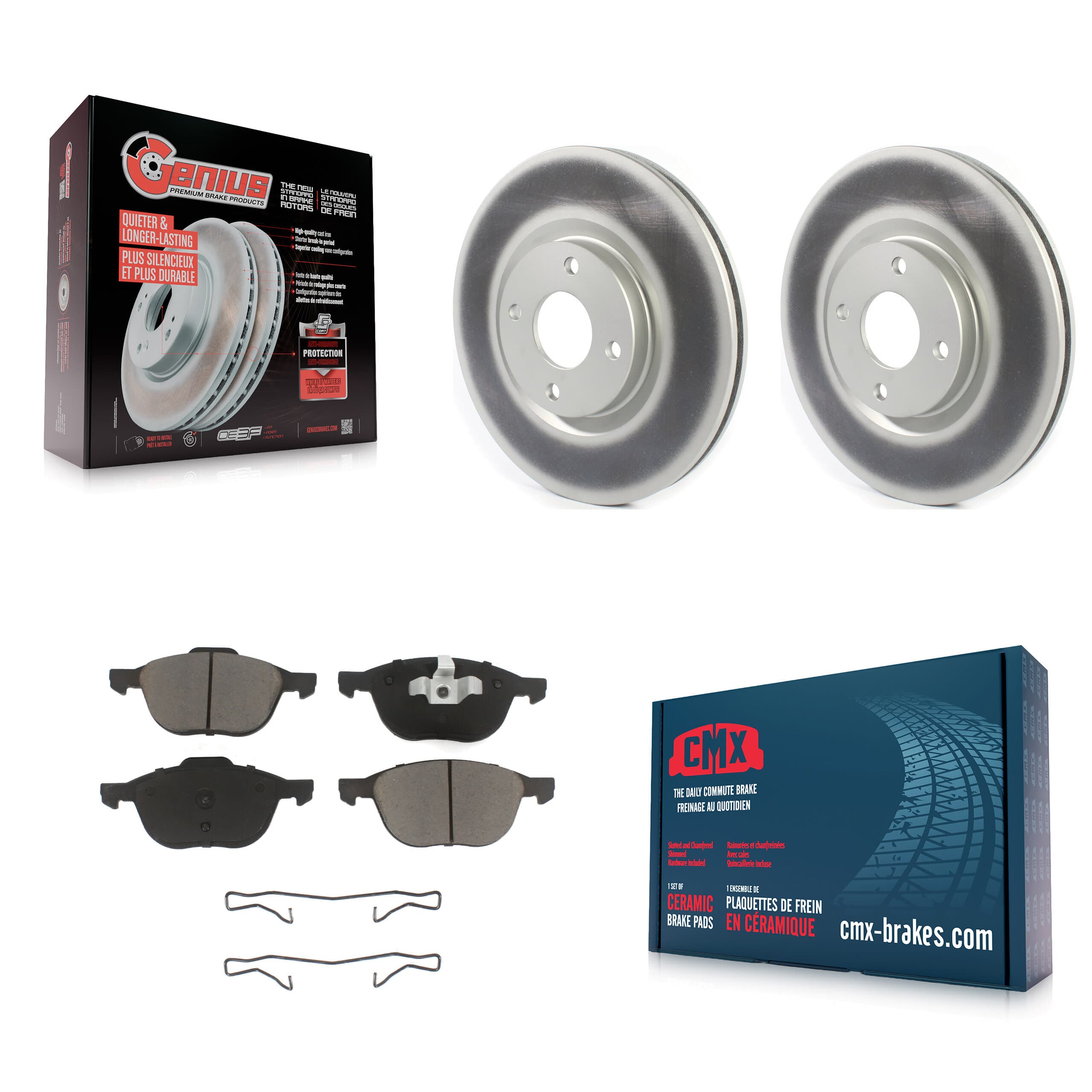 Transit Auto - KGC-100057 - Front Disc Brake Kits image 1