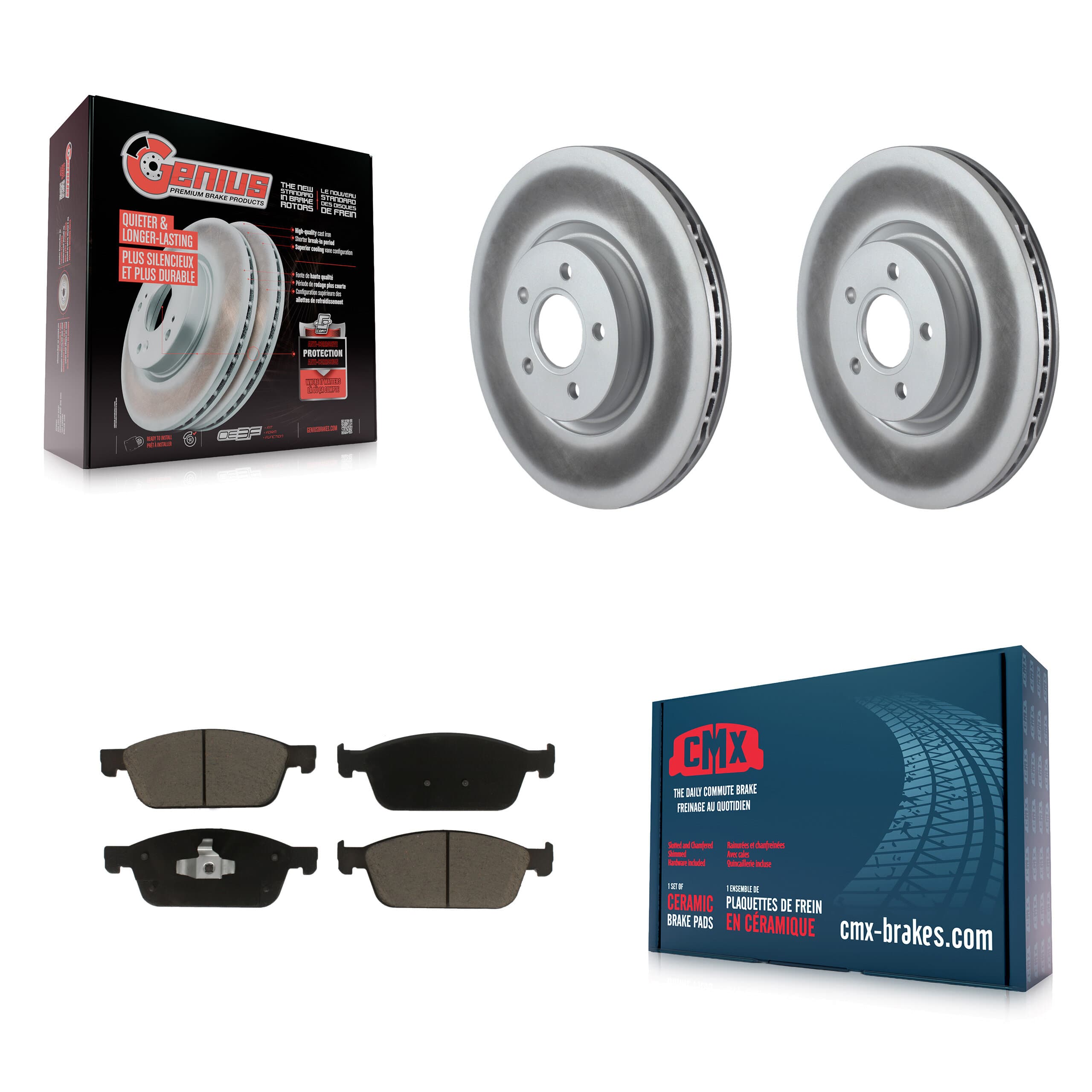 Transit Auto - KGC-100066 - Front Disc Brake Kits image 1