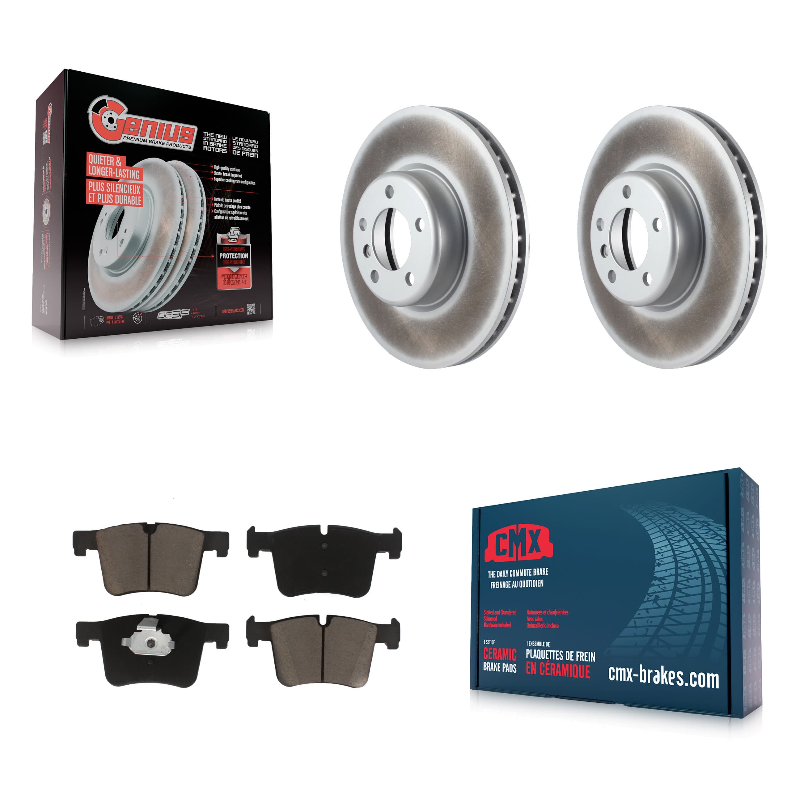 Transit Auto - KGC-100086 - Front Disc Brake Kits image 1