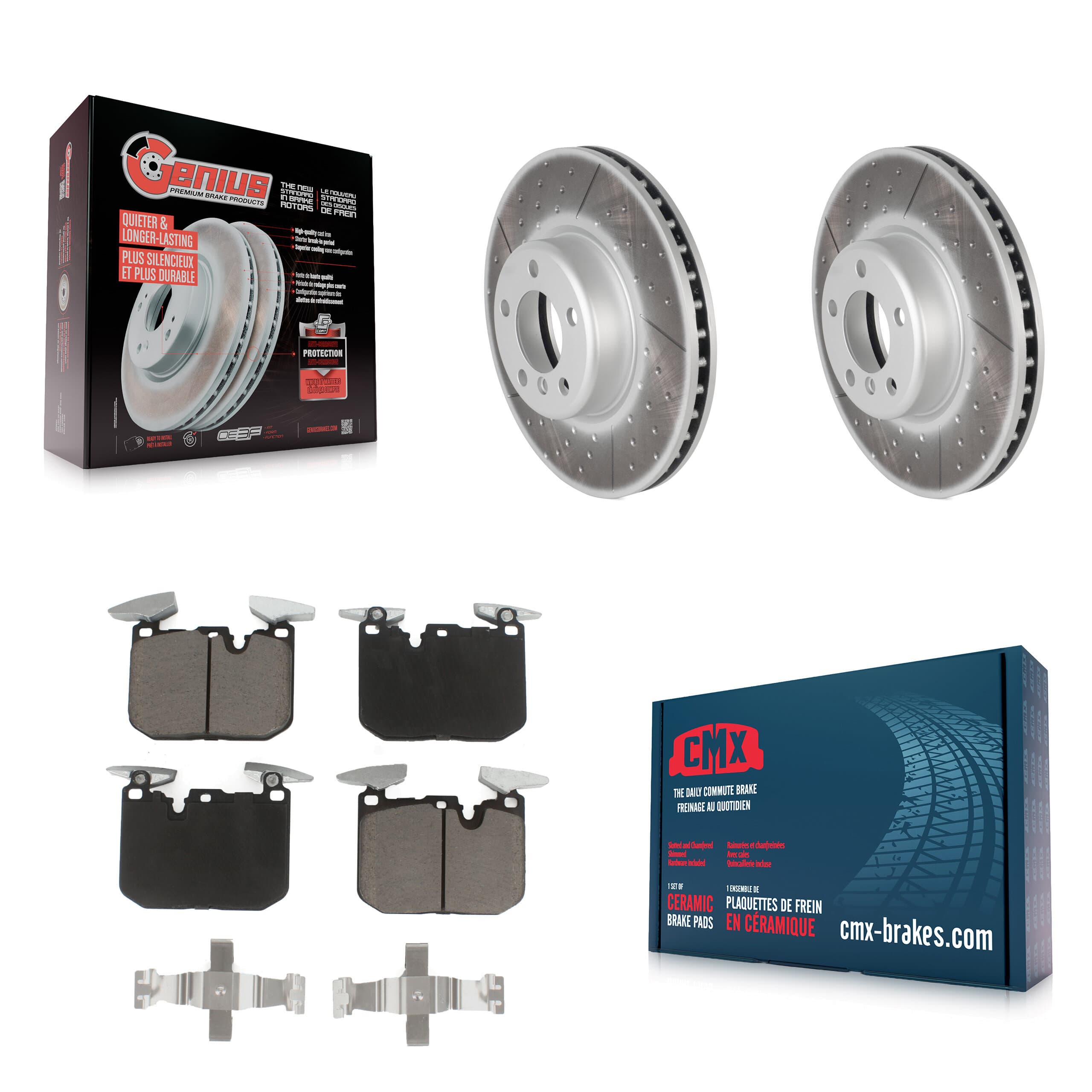 Transit Auto - KGC-100087 - Front Disc Brake Kits image 1