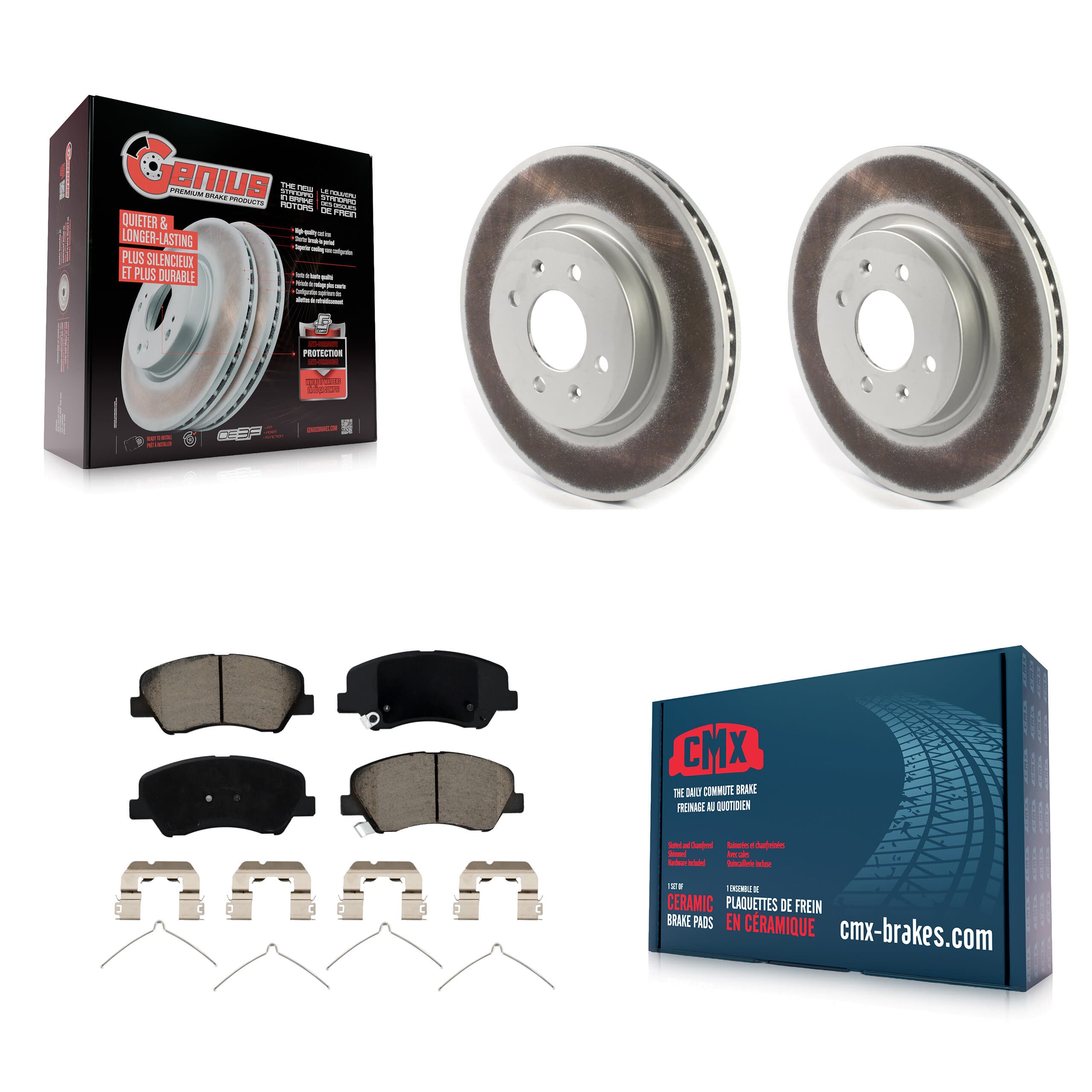 Transit Auto - KGC-100102 - Front Disc Brake Kits image 1