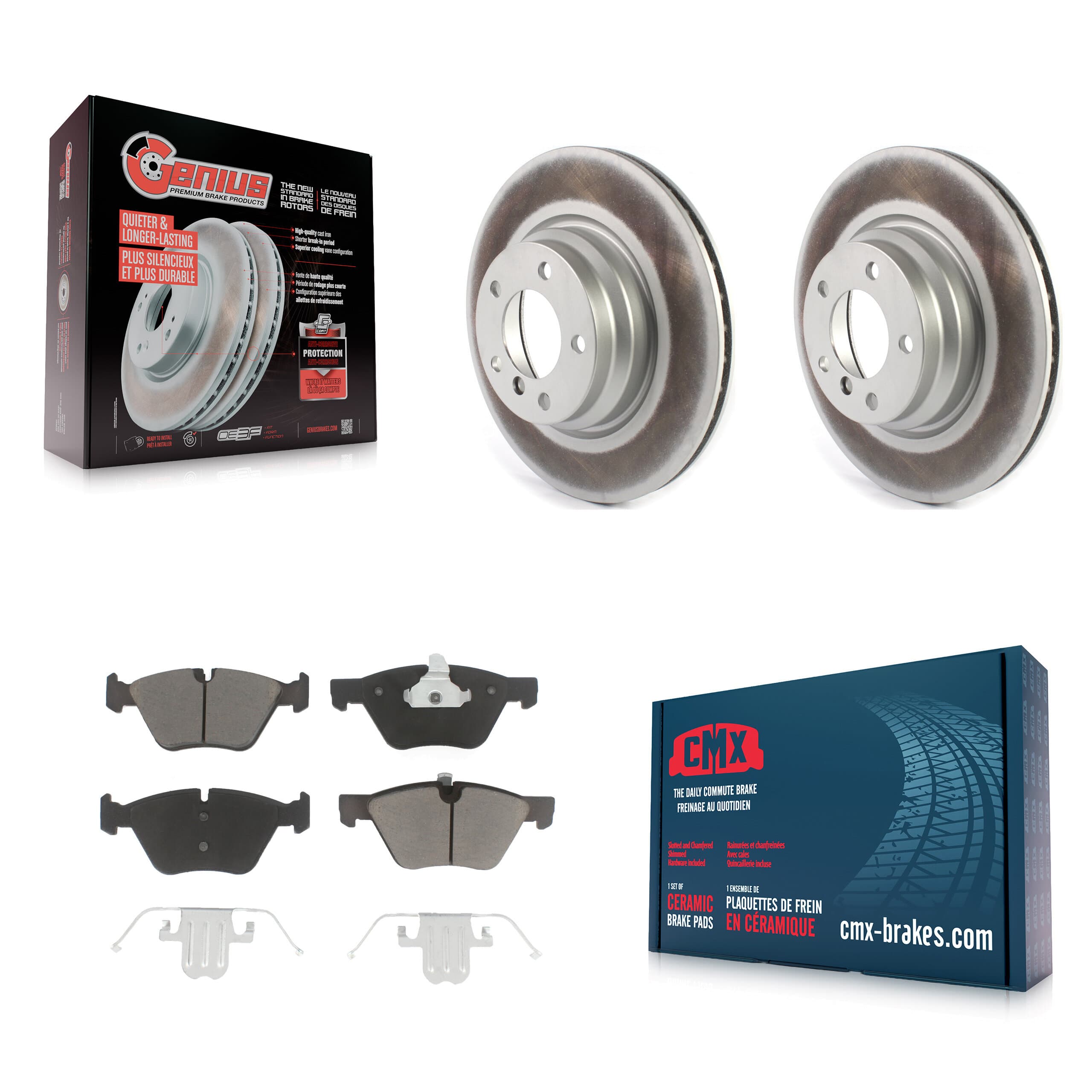 Transit Auto - KGC-100107 - Front Disc Brake Kits image 1