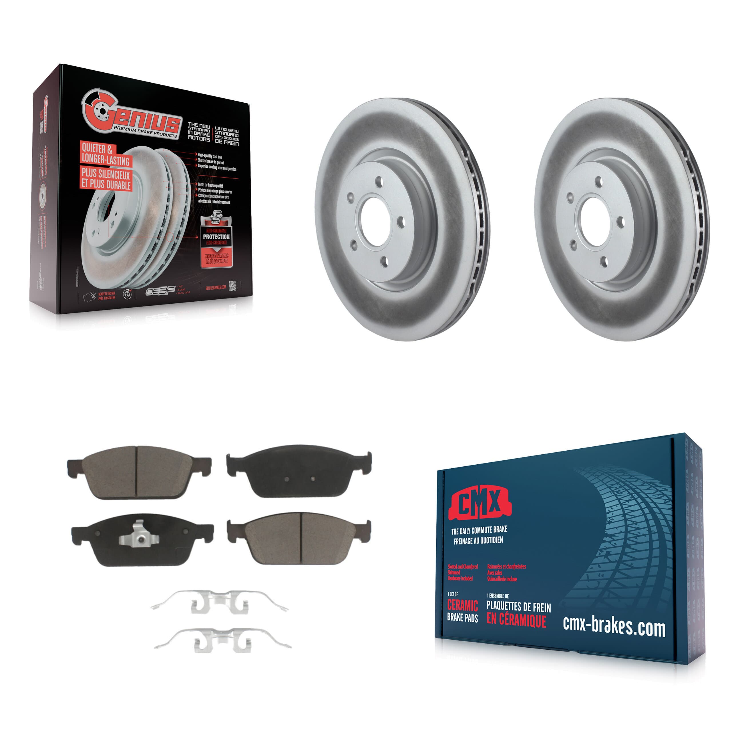 Transit Auto - KGC-100116 - Front Disc Brake Kits image 1