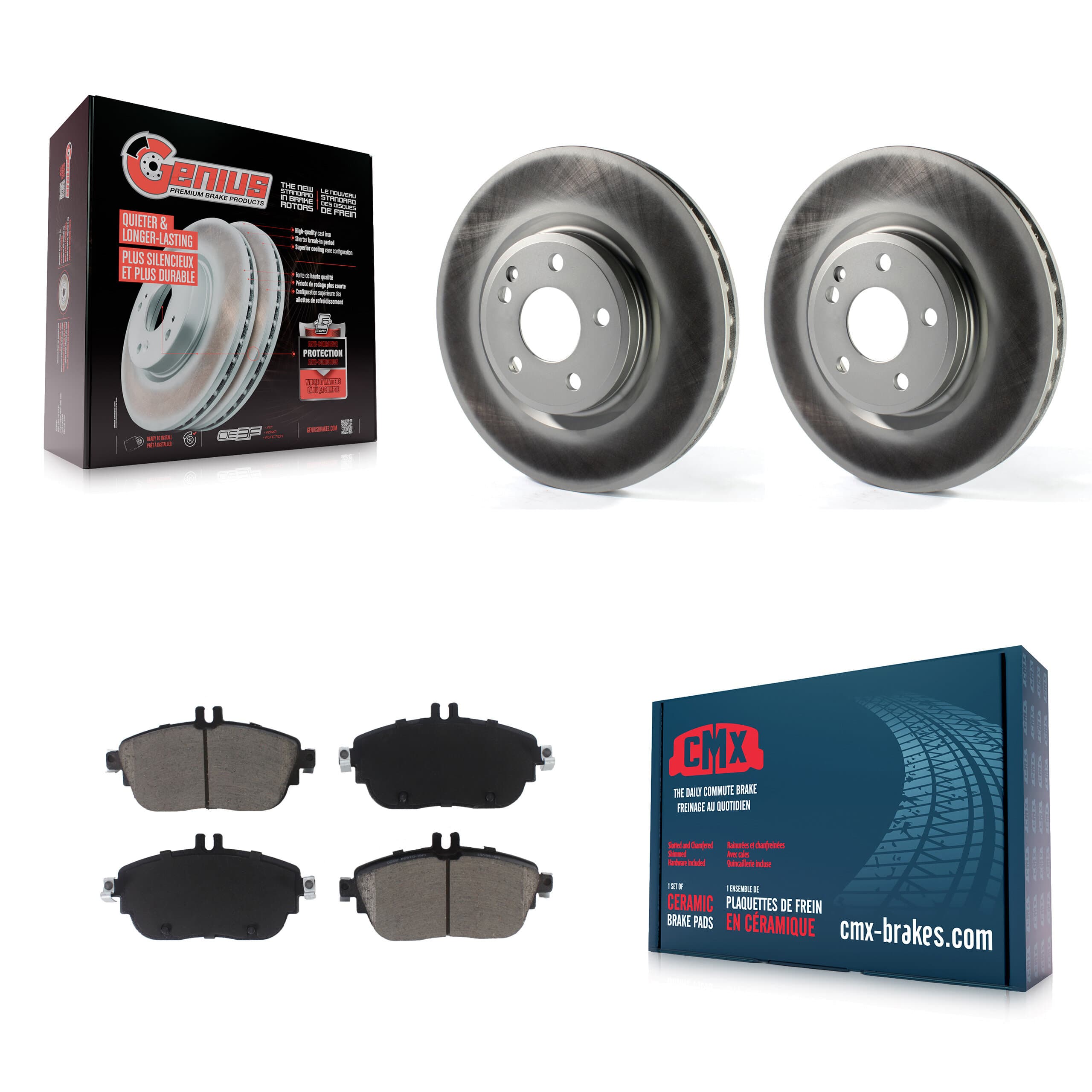 Transit Auto - KGC-100119 - Front Disc Brake Kits image 1