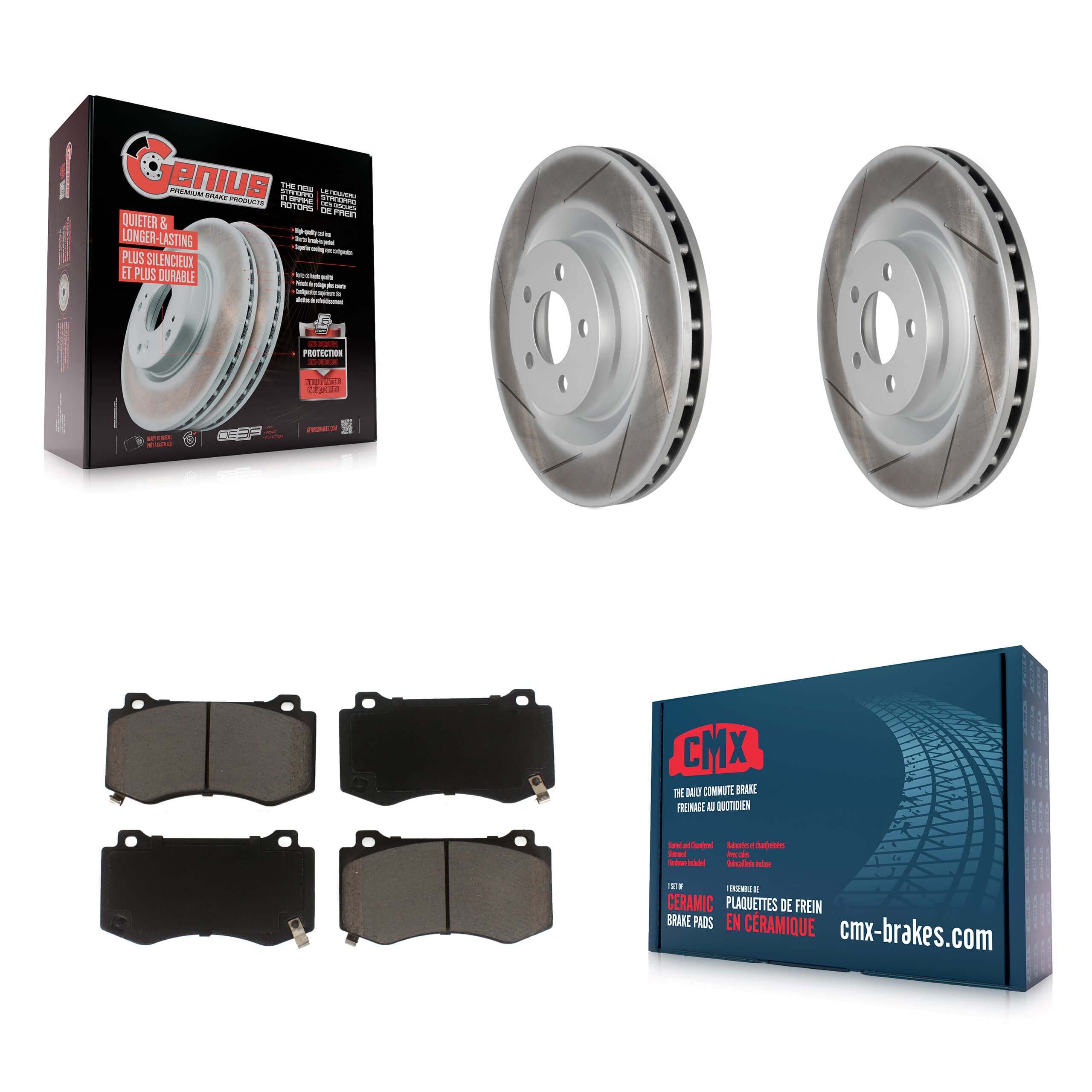 Transit Auto - KGC-100126 - Front Disc Brake Kits image 1
