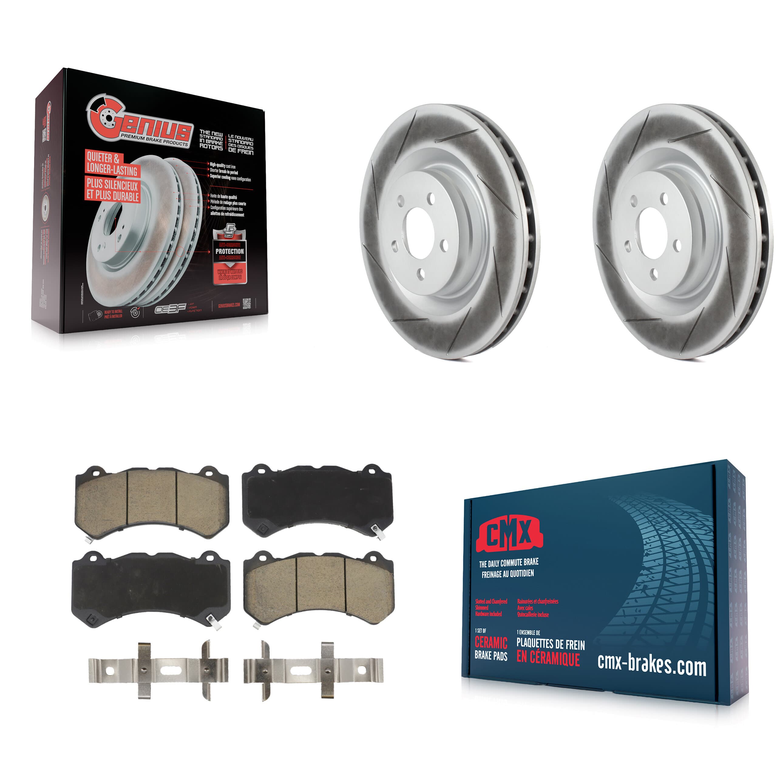 Transit Auto - KGC-100130 - Front Disc Brake Kits image 1