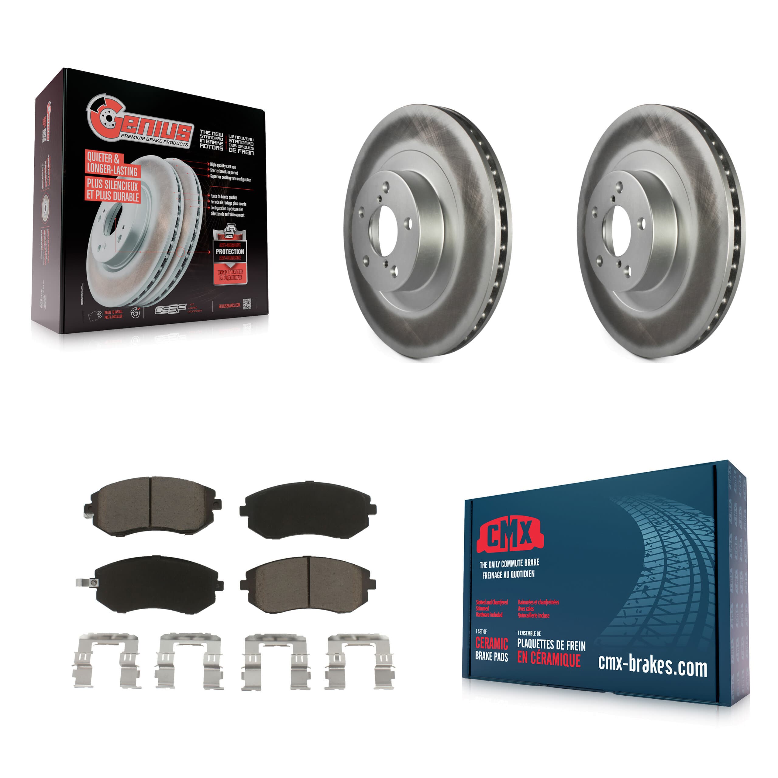 Transit Auto - KGC-100133 - Front Disc Brake Kits image 1