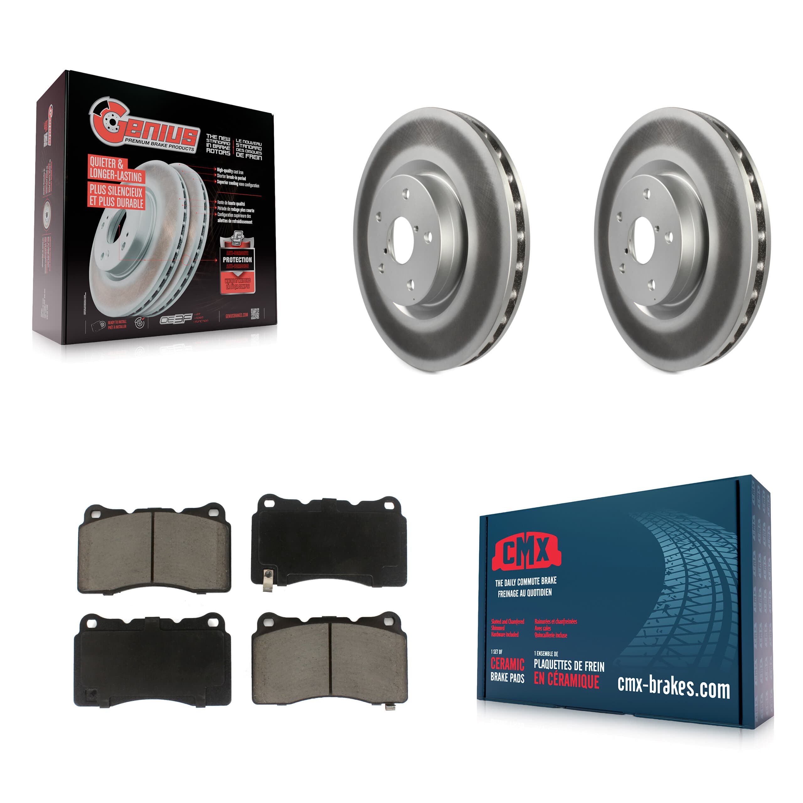 Transit Auto - KGC-100136 - Front Disc Brake Kits image 1