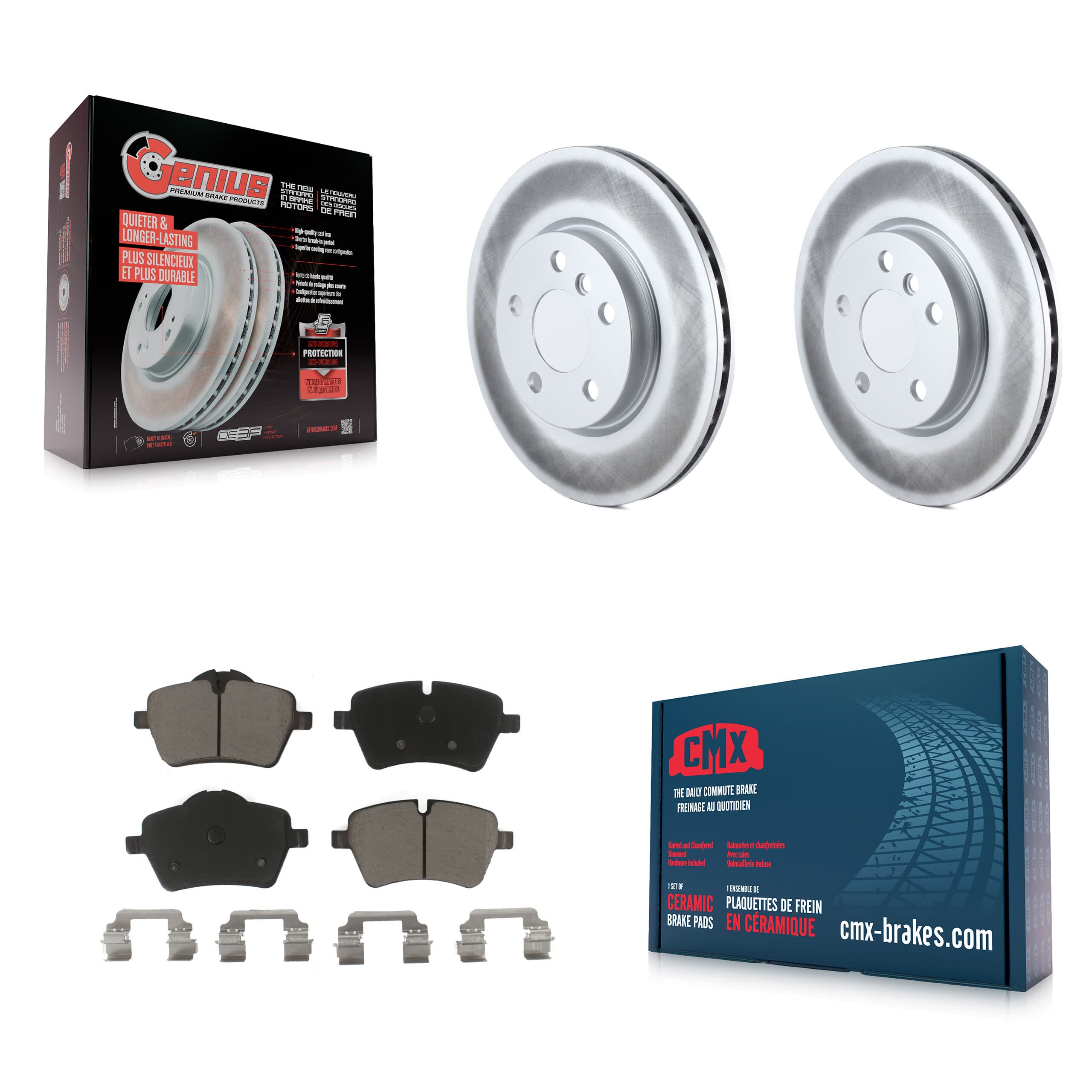 Transit Auto - KGC-100144 - Front Disc Brake Kits image 1