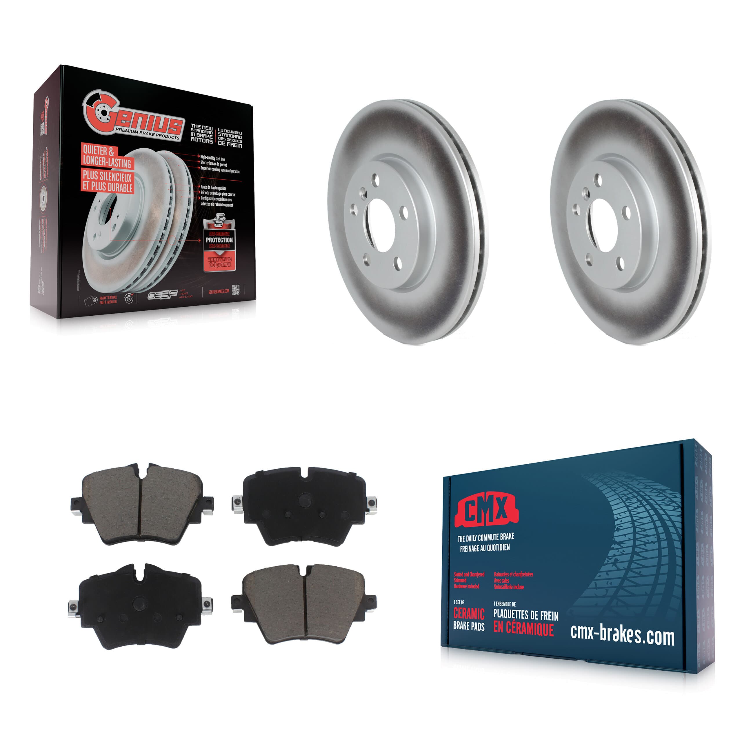 Transit Auto - KGC-100146 - Front Disc Brake Kits image 1