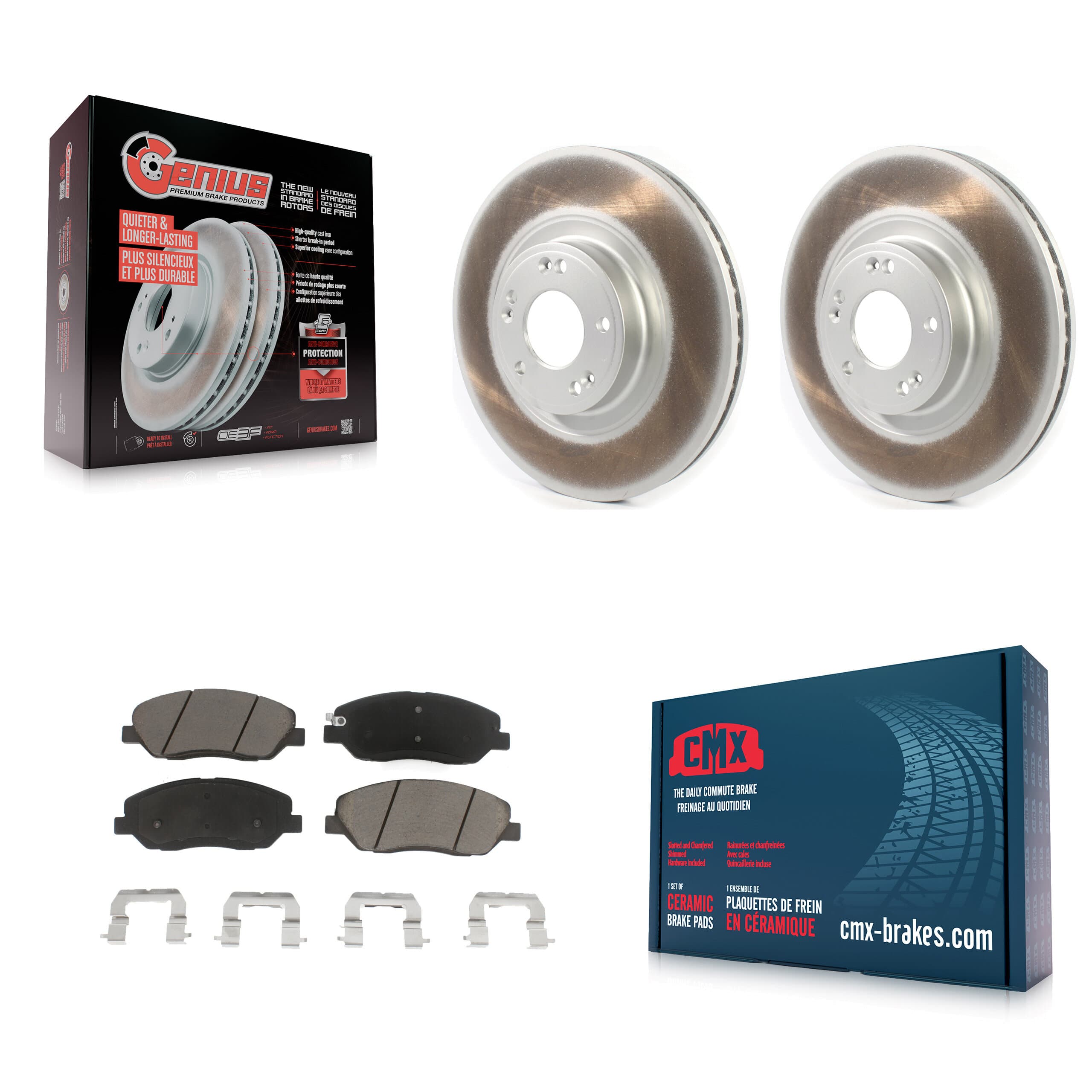 Transit Auto - KGC-100156 - Front Disc Brake Kits image 1