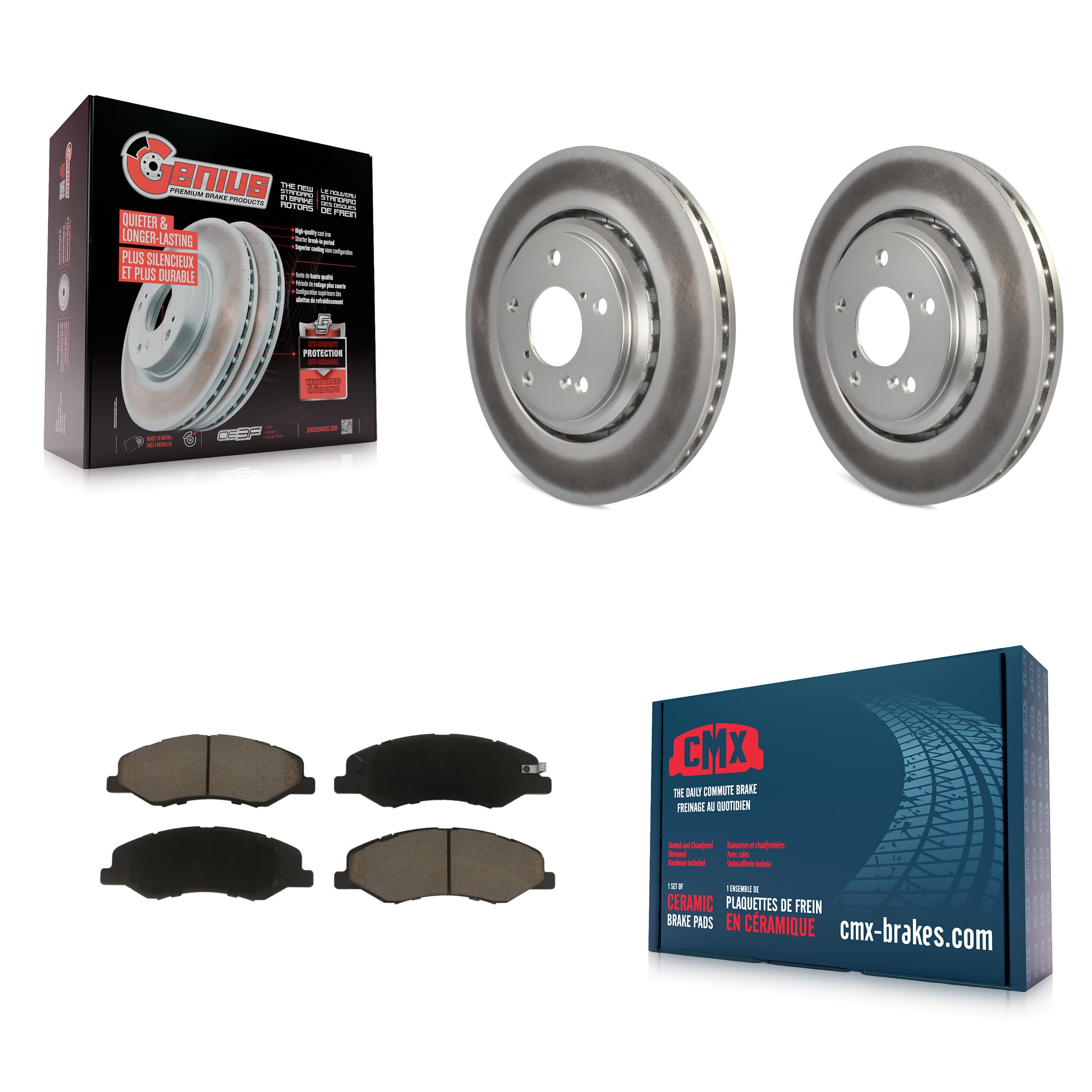 Transit Auto - KGC-100160 - Front Disc Brake Kits image 1