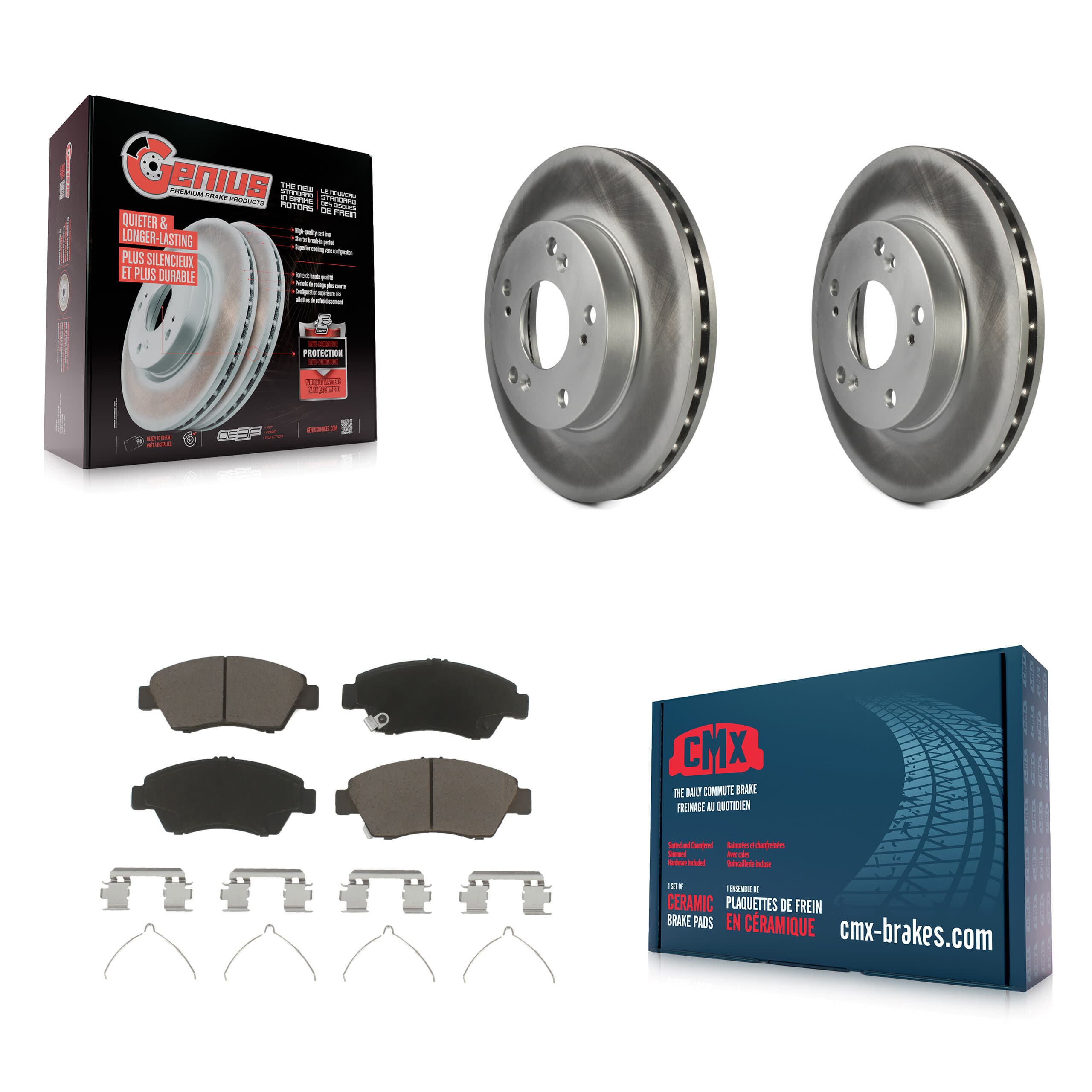 Transit Auto - KGC-100163 - Front Disc Brake Kits image 1