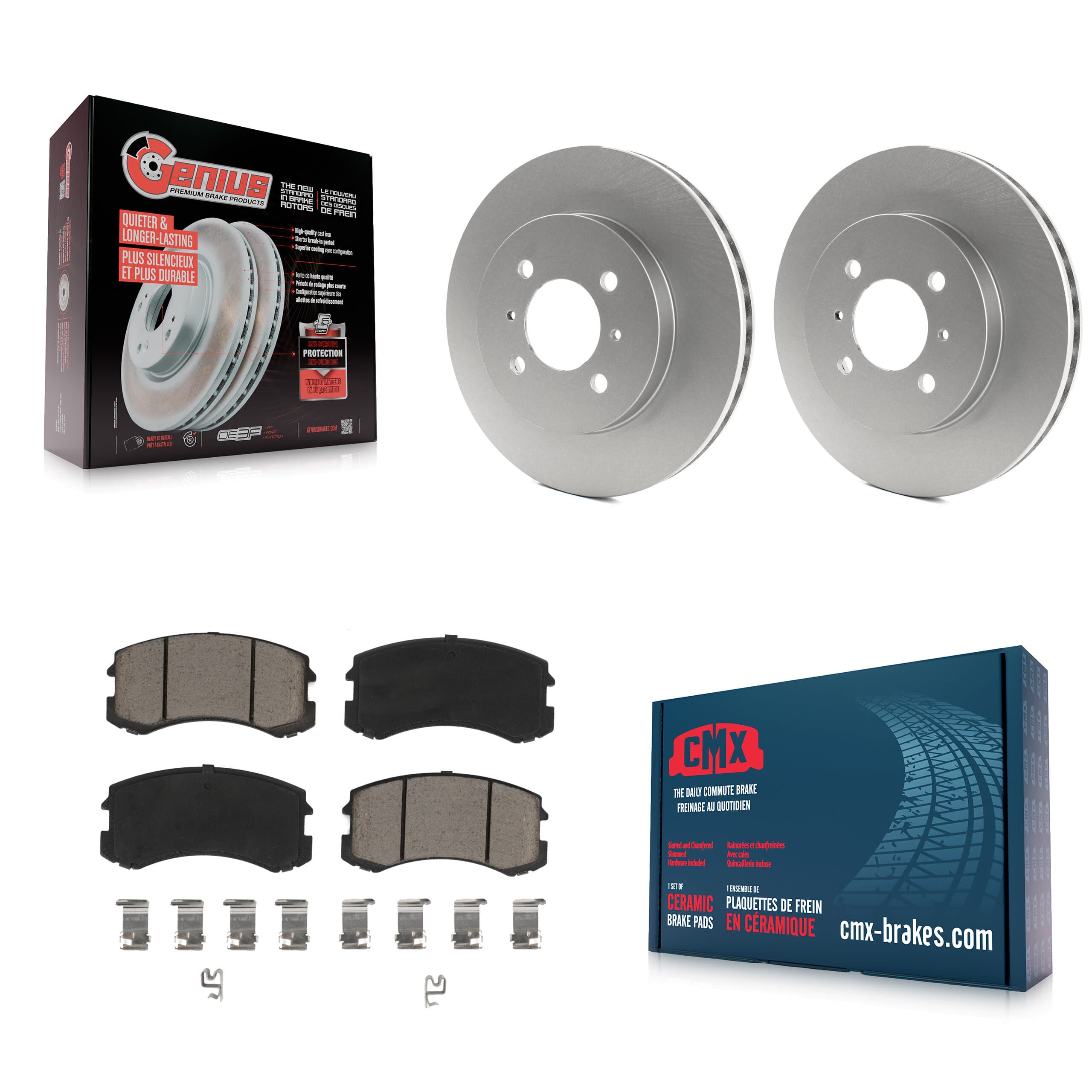 Transit Auto - KGC-100165 - Front Disc Brake Kits image 1