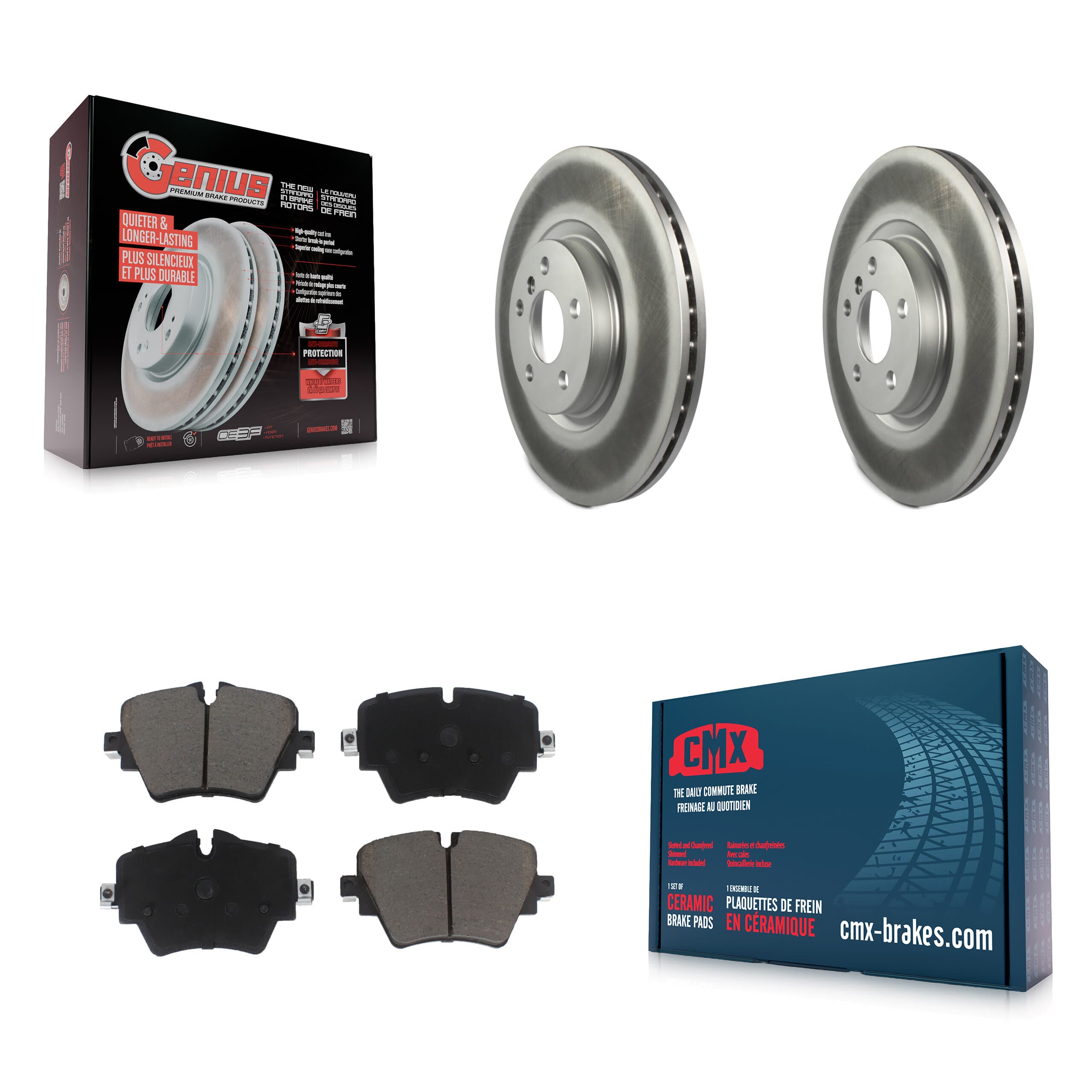 Transit Auto - KGC-100168 - Front Disc Brake Kits image 1