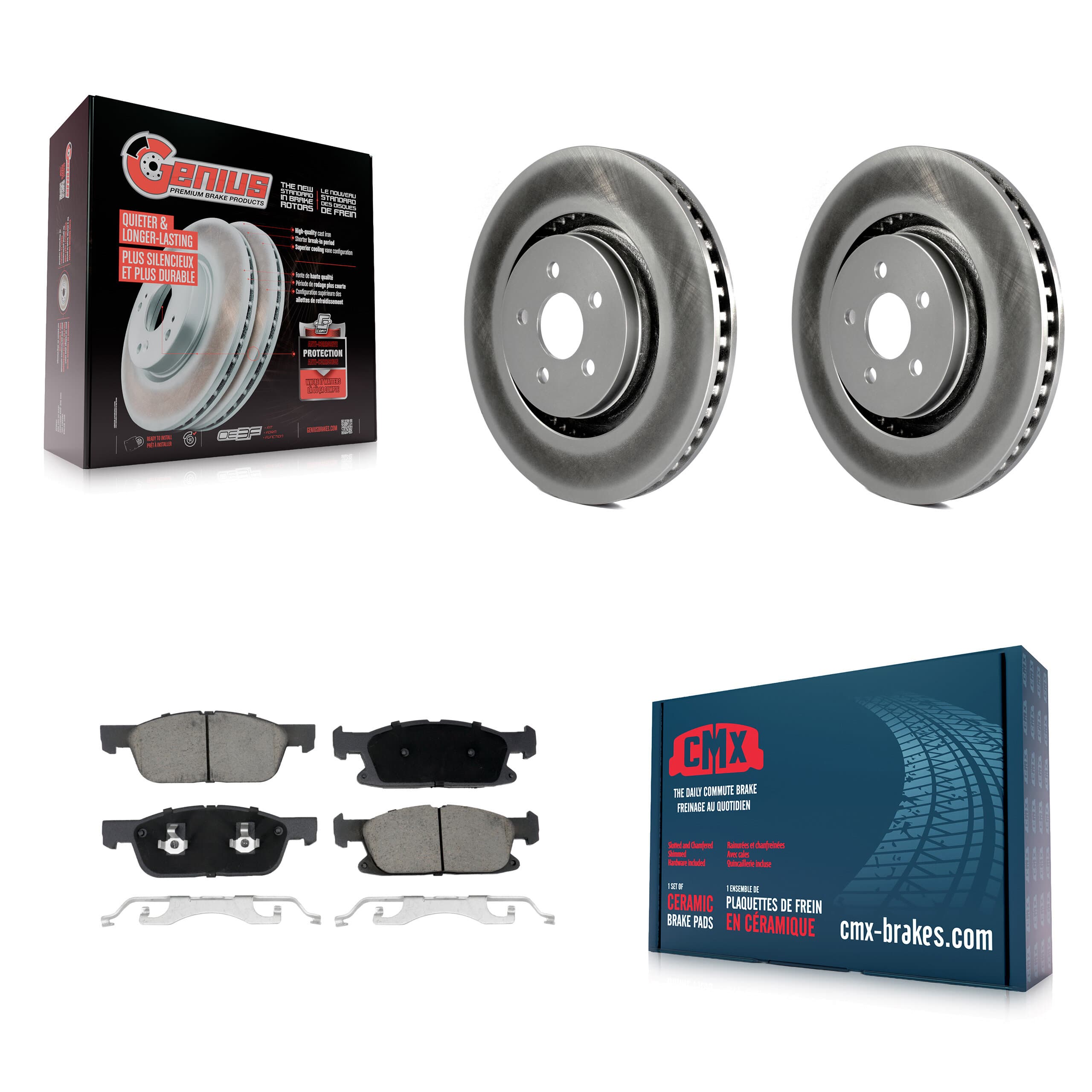 Transit Auto - KGC-100179 - Front Disc Brake Kits image 1