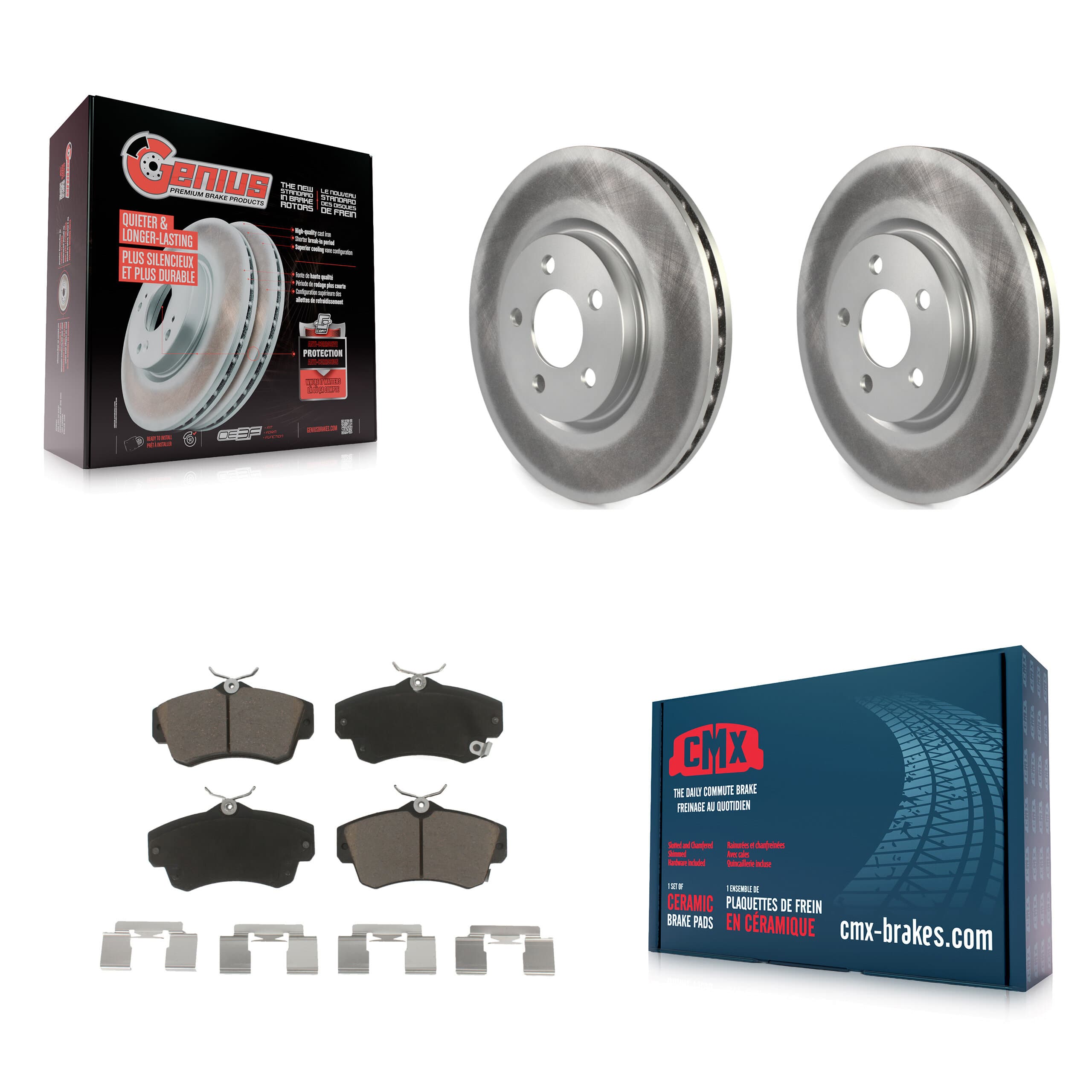 Transit Auto - KGC-100186 - Front Disc Brake Kits image 1