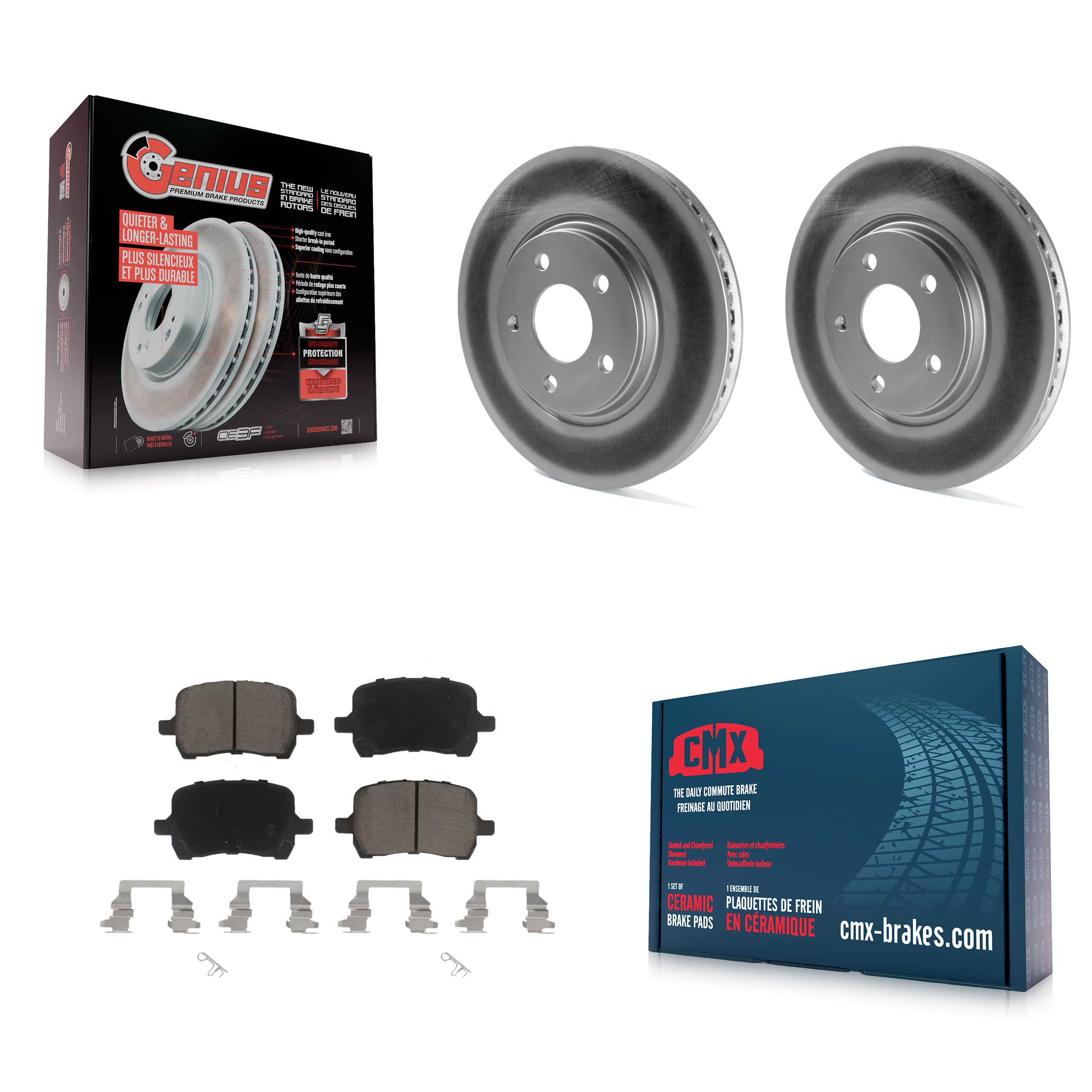 Transit Auto - KGC-100187 - Front Disc Brake Kits image 1