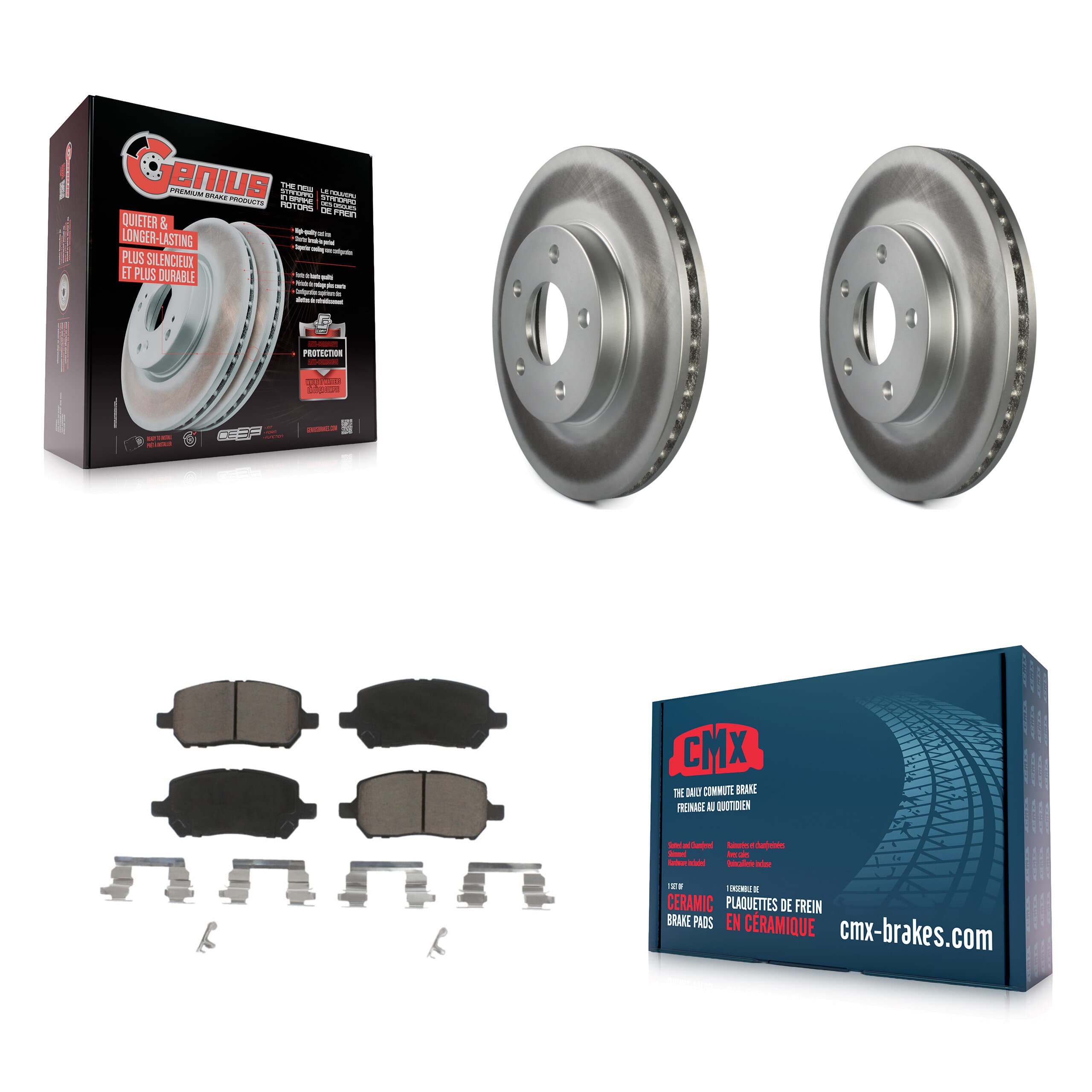 Transit Auto - KGC-100194 - Front Disc Brake Kits image 1