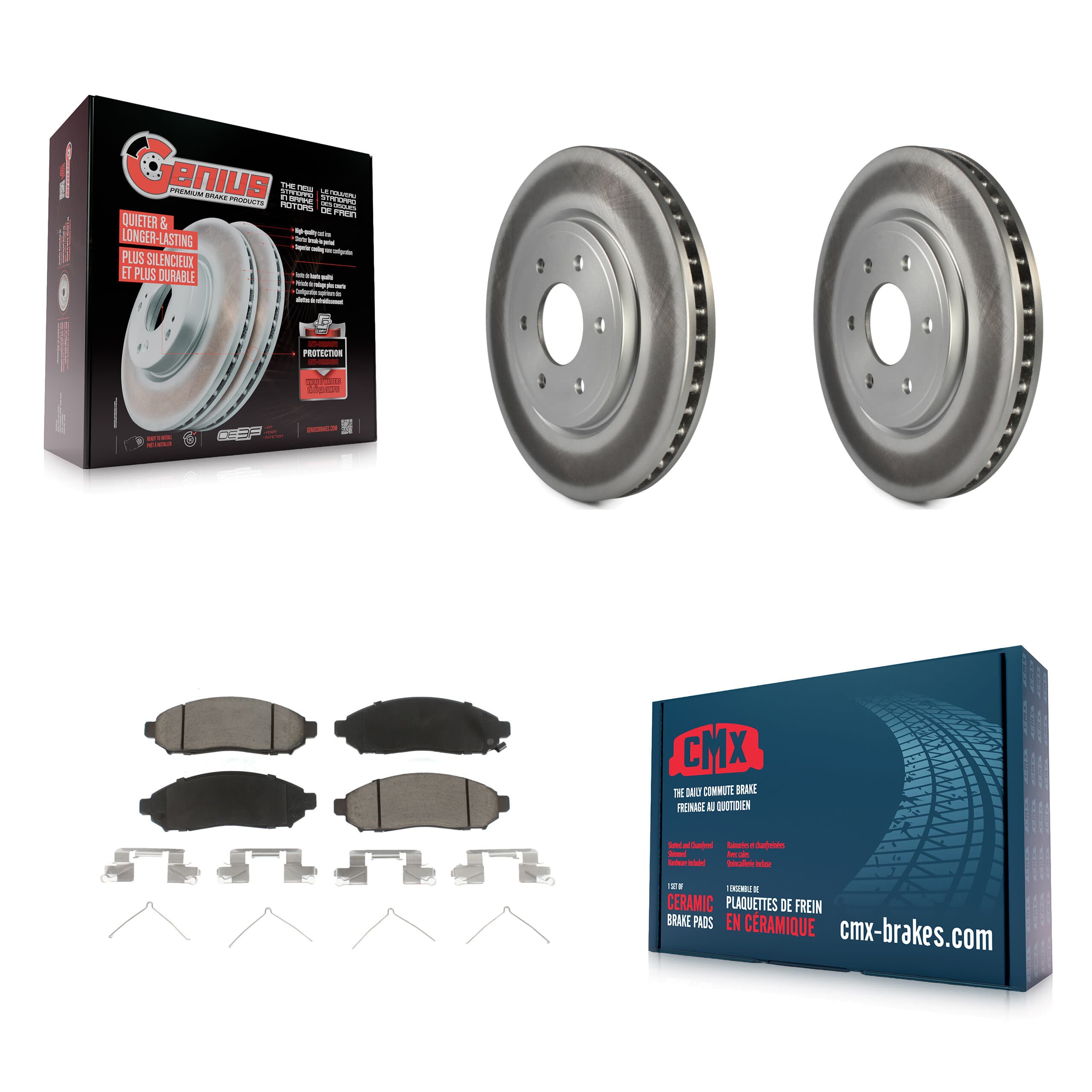 Transit Auto - KGC-100201 - Front Disc Brake Kits image 1