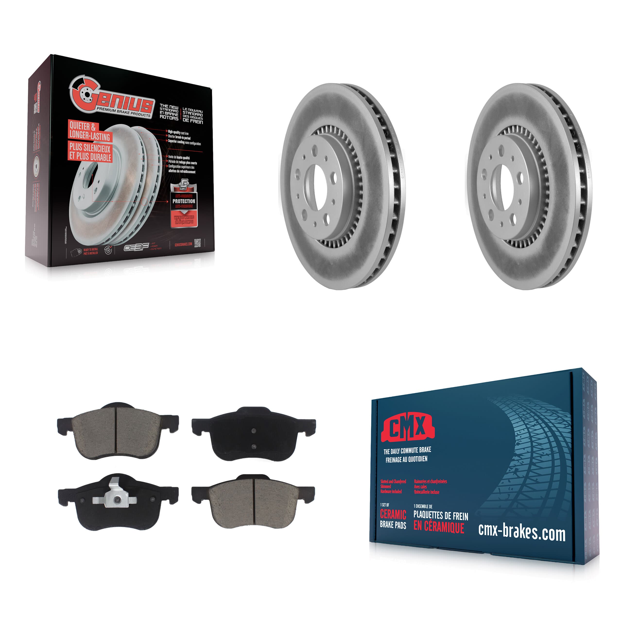 Transit Auto - KGC-100209 - Front Disc Brake Kits image 1