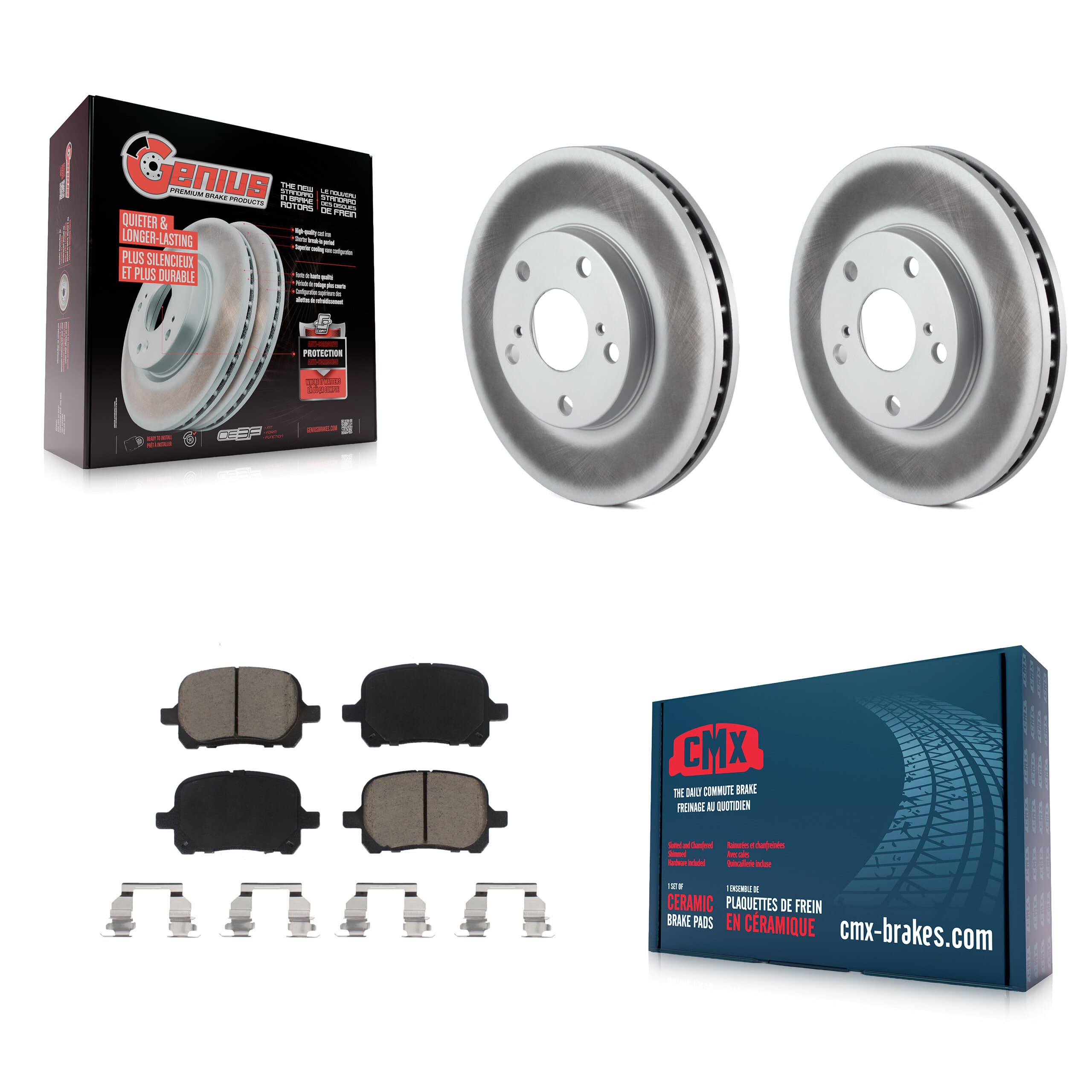 Transit Auto - KGC-100214 - Front Disc Brake Kits image 1