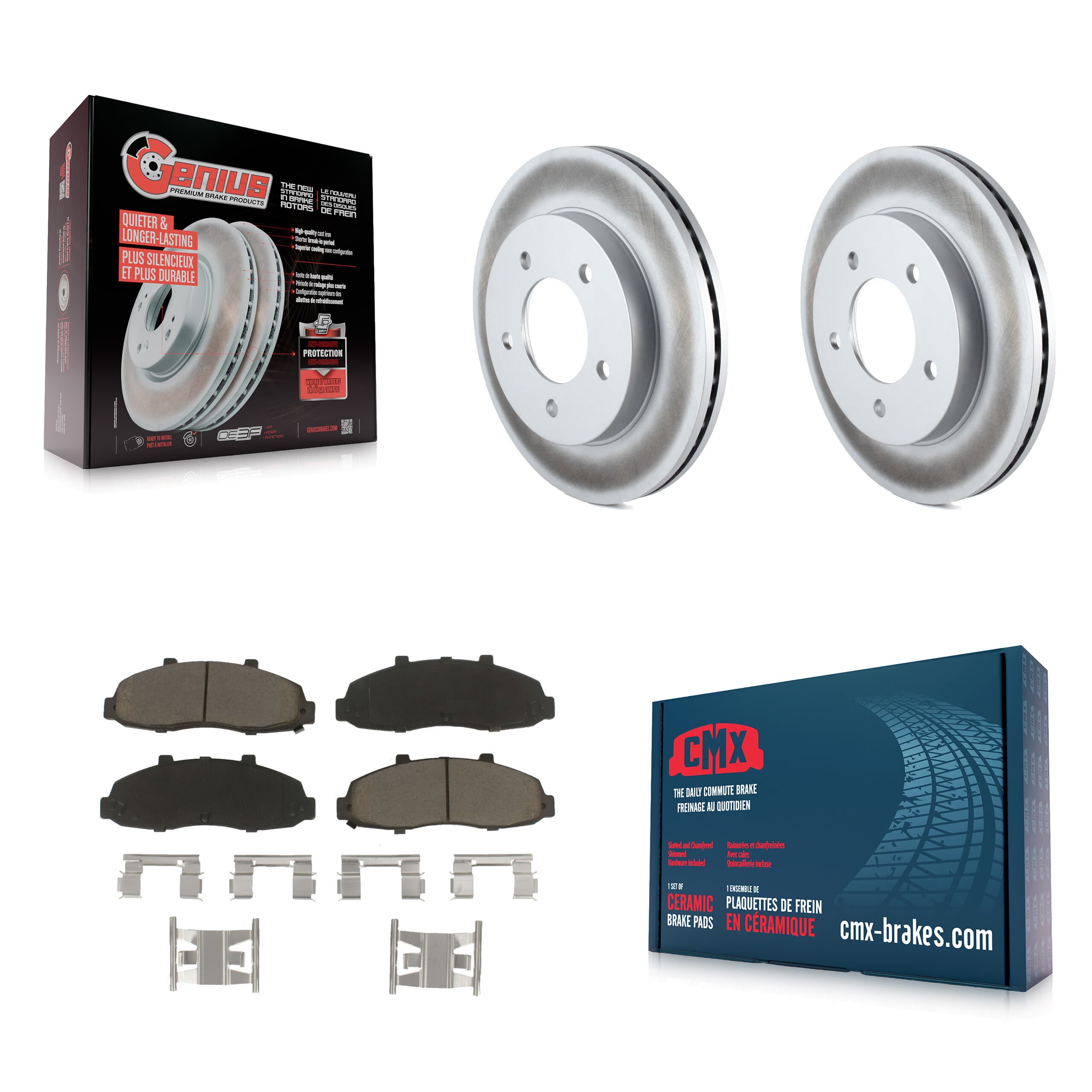 Transit Auto - KGC-100220 - Front Disc Brake Kits image 1