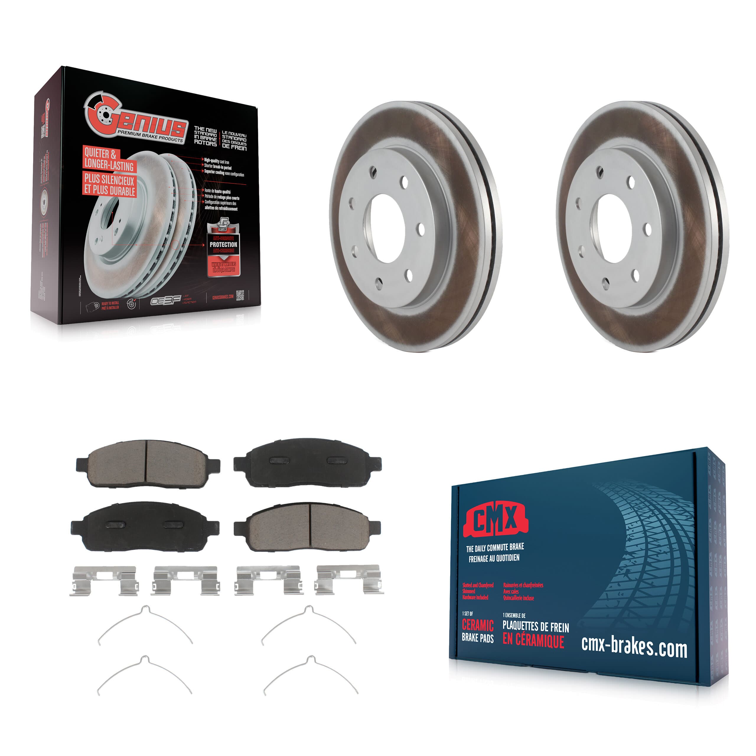 Transit Auto - KGC-100223 - Front Disc Brake Kits image 1