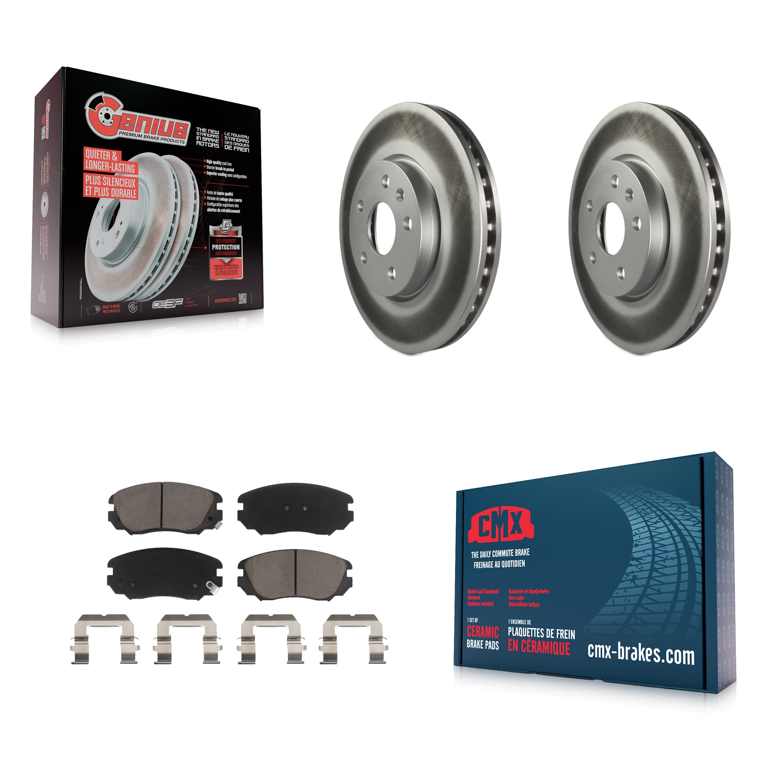 Transit Auto - KGC-100225 - Front Disc Brake Kits image 1