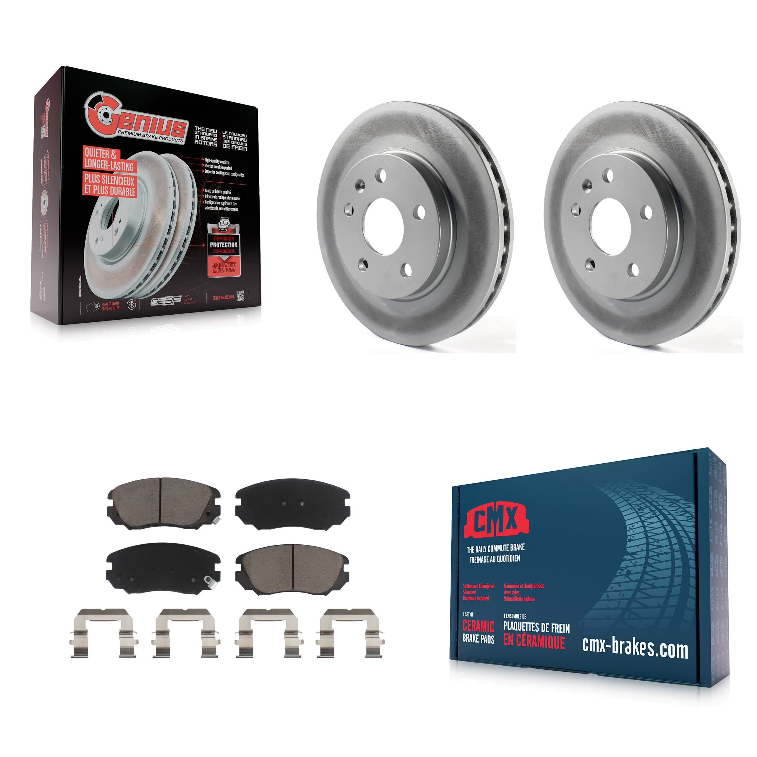 Transit Auto - KGC-100226 - Front Disc Brake Kits image 1