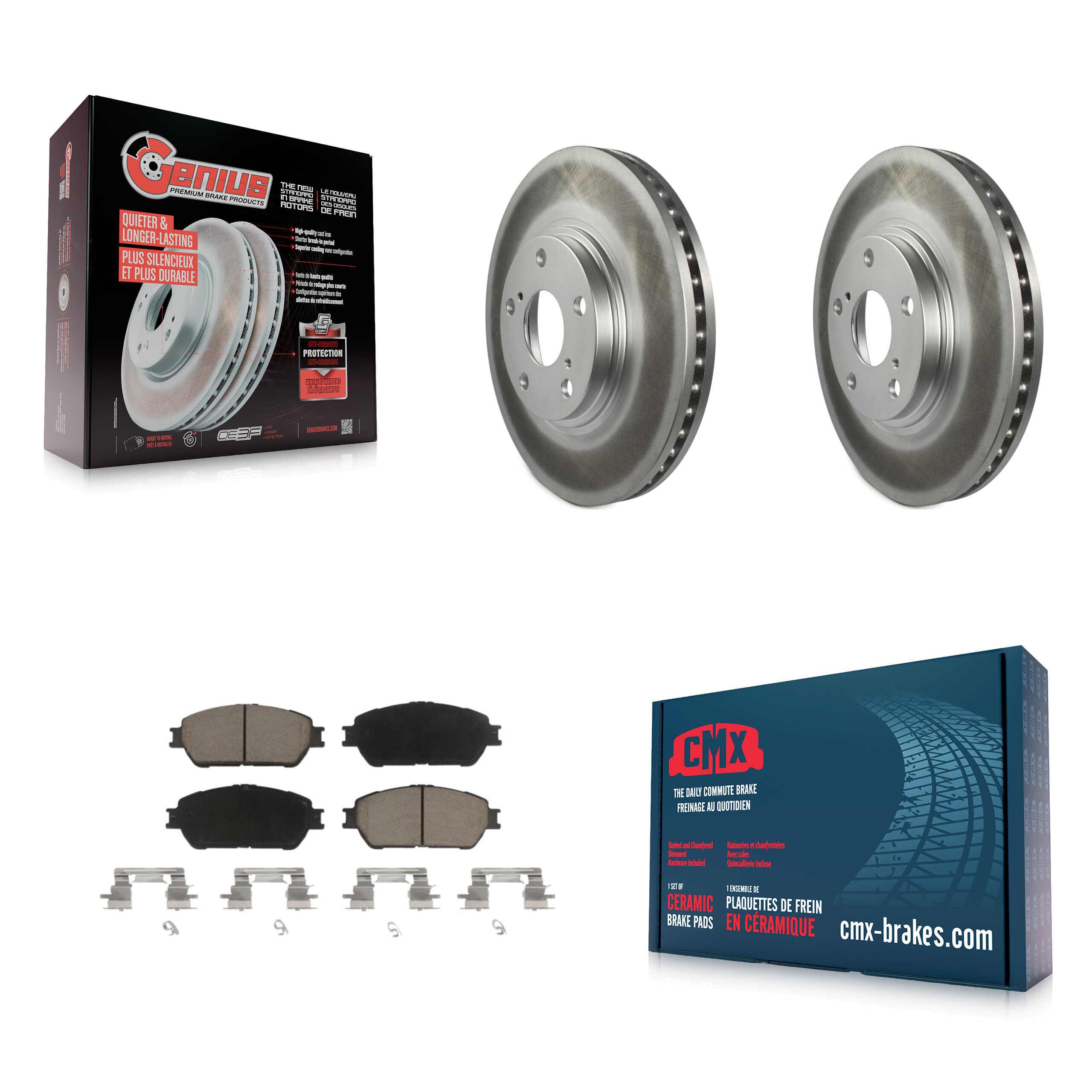 Transit Auto - KGC-100230 - Front Disc Brake Kits image 1