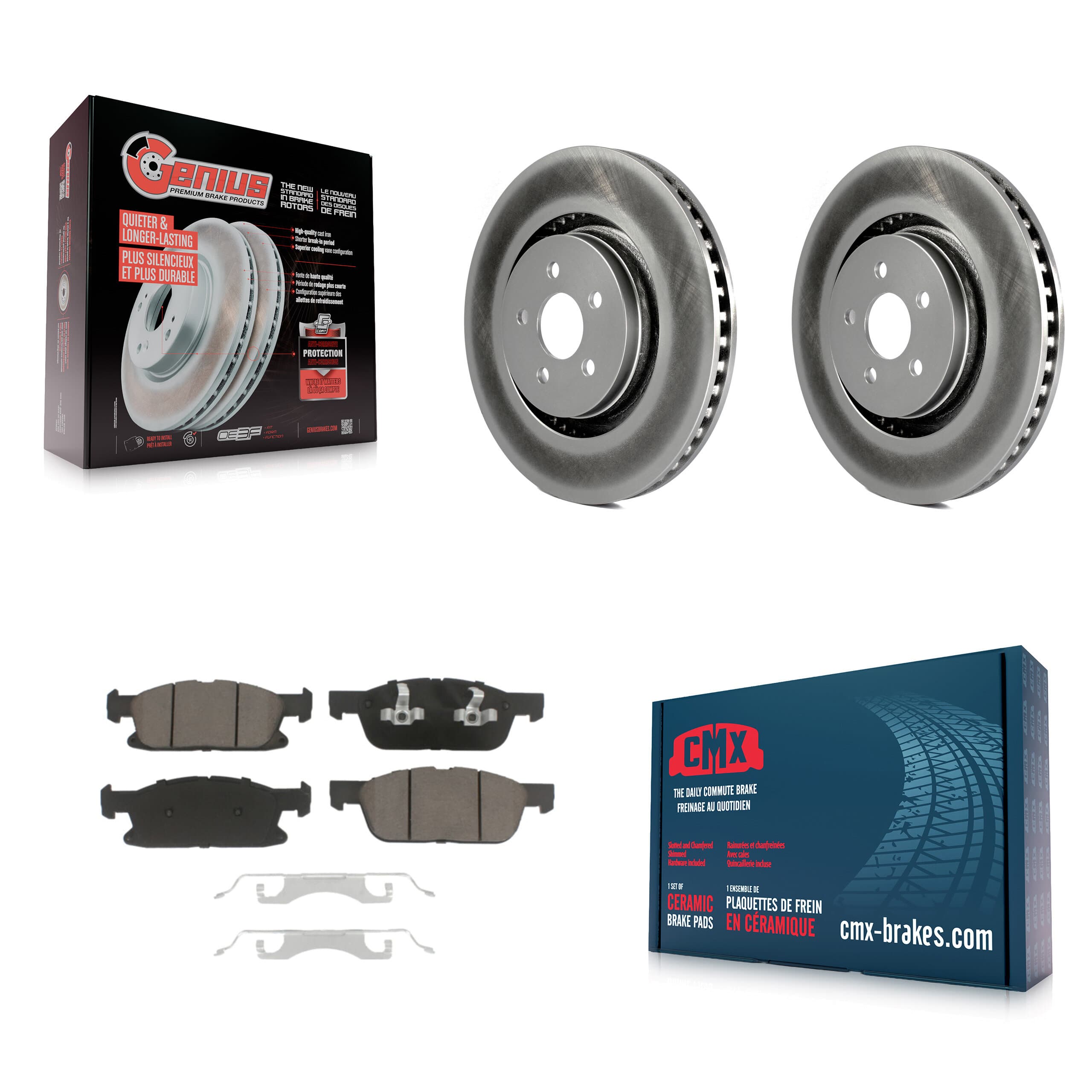 Transit Auto - KGC-100233 - Front Disc Brake Kits image 1