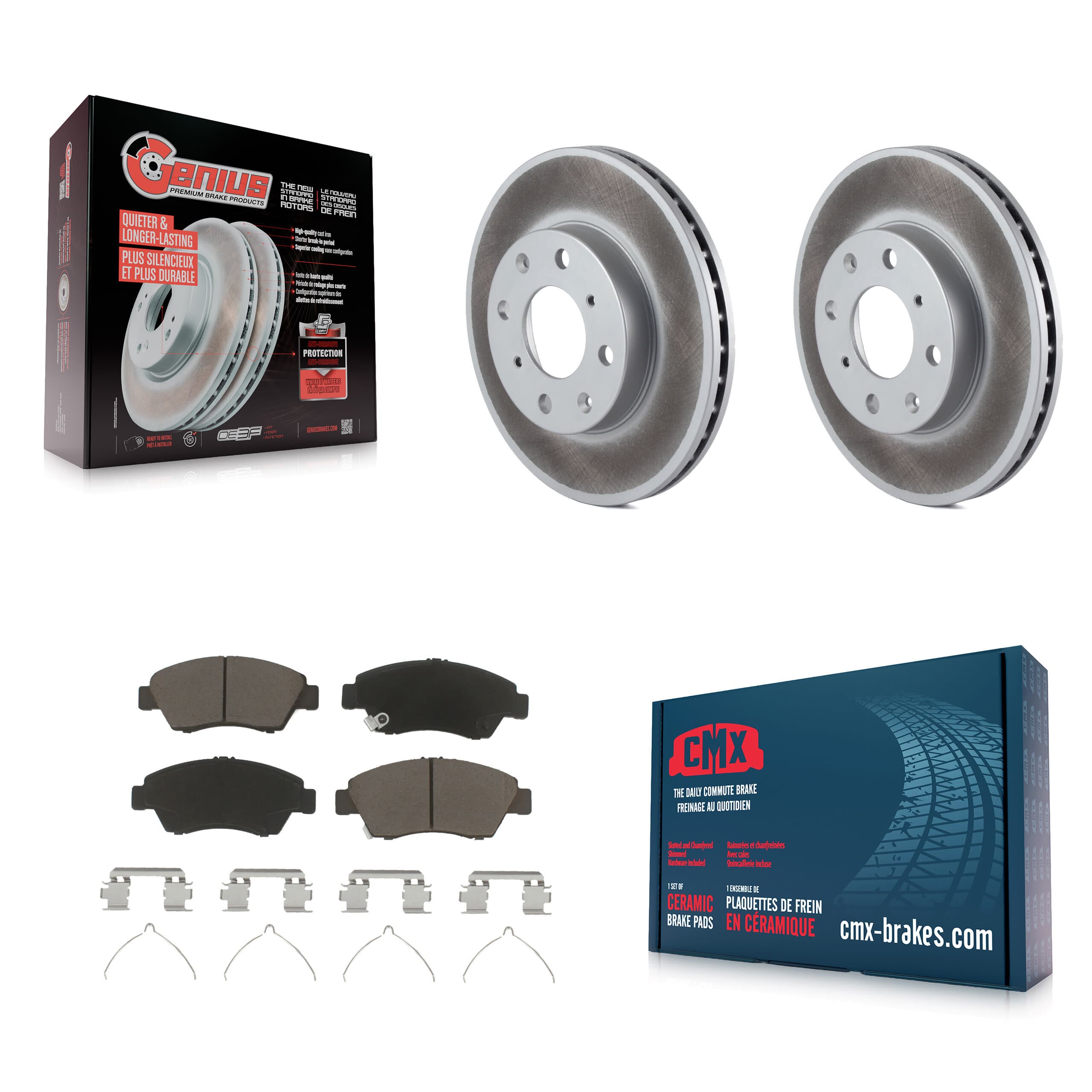 Transit Auto - KGC-100251 - Front Disc Brake Kits image 1