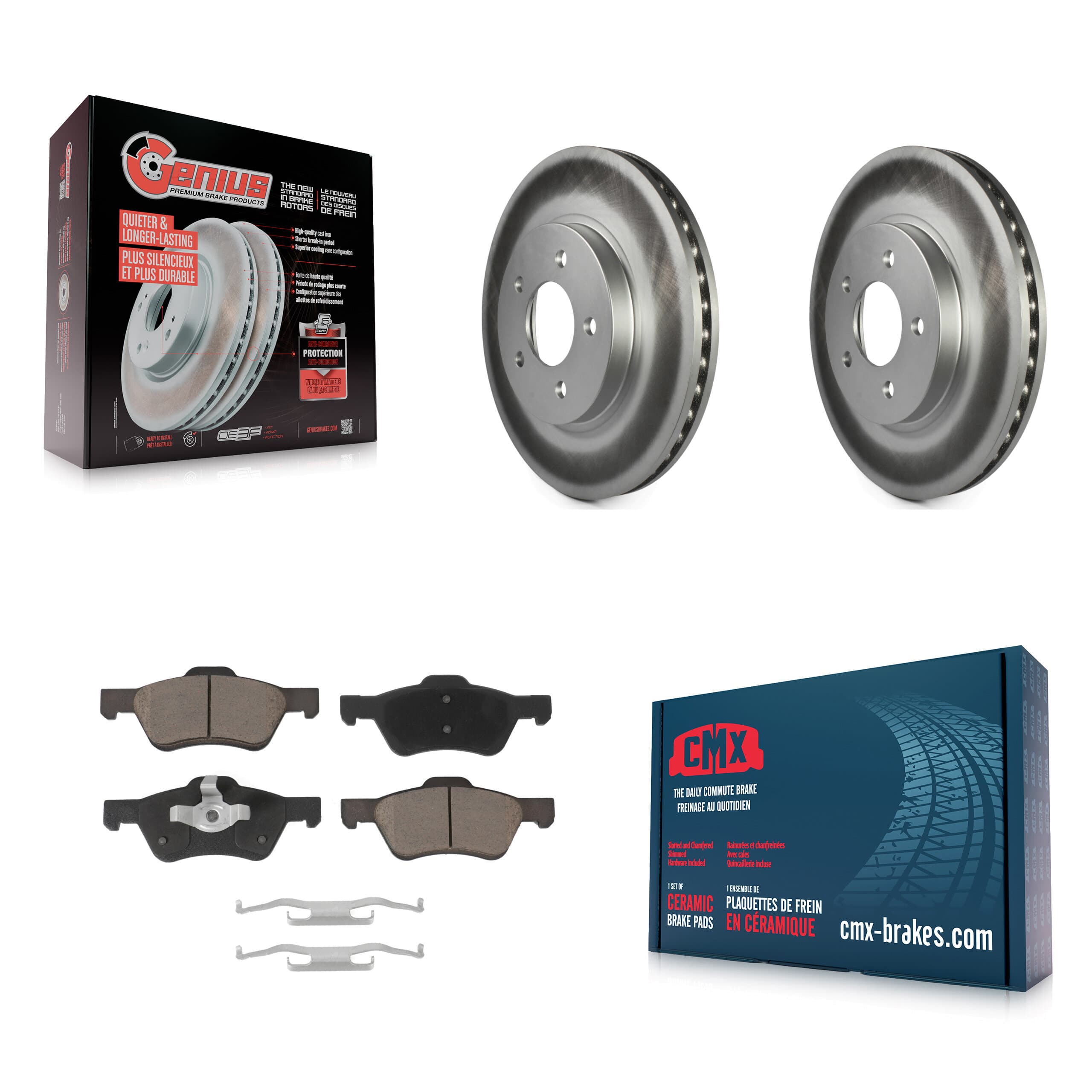 Transit Auto - KGC-100254 - Front Disc Brake Kits image 1