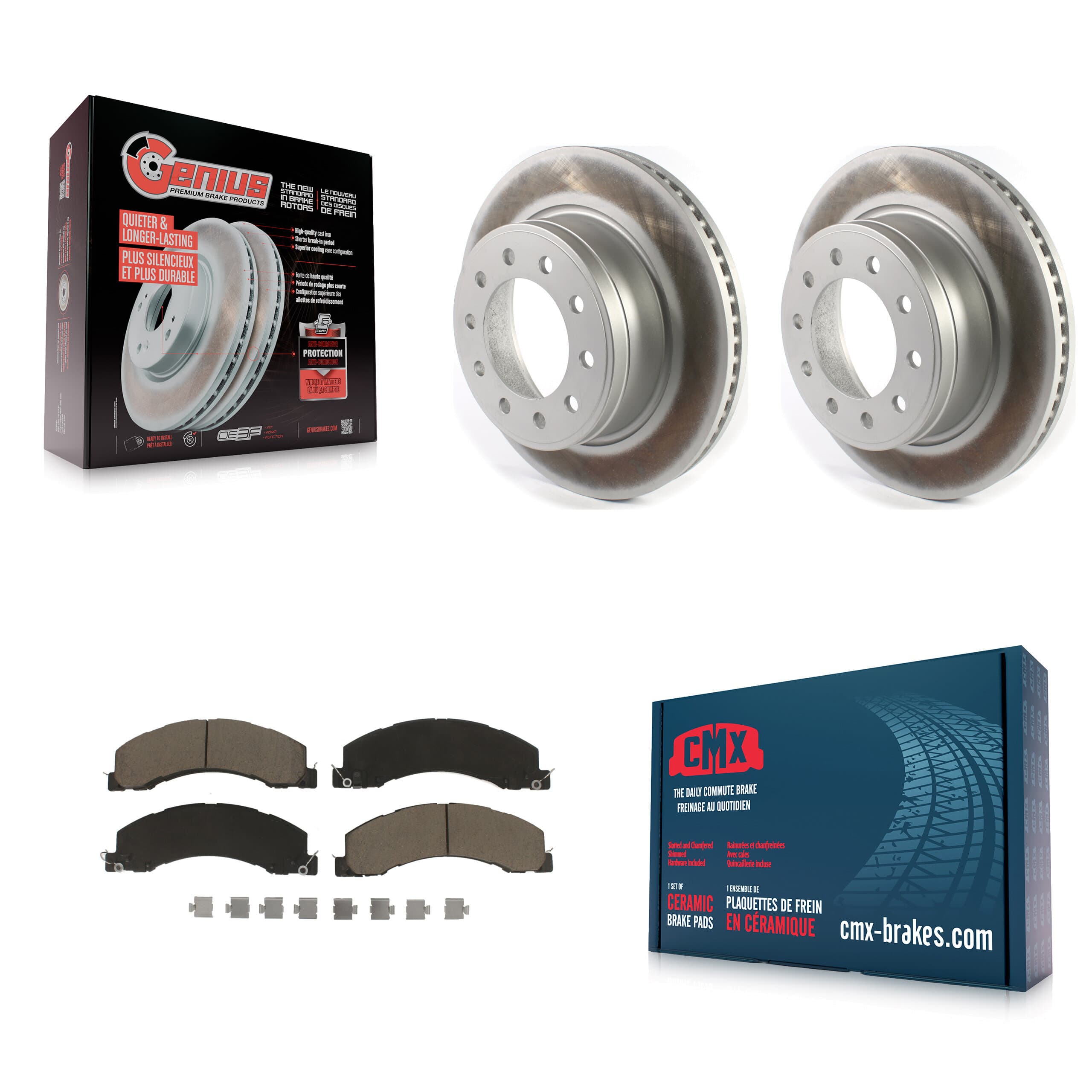 Transit Auto - KGC-100257 - Front Disc Brake Kits image 1