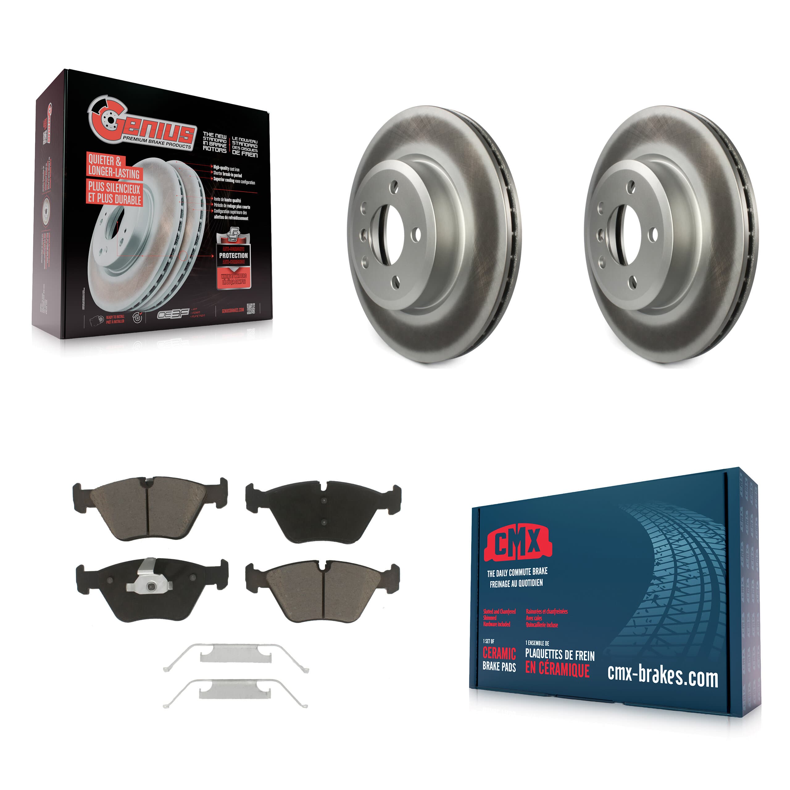 Transit Auto - KGC-100260 - Front Disc Brake Kits image 1