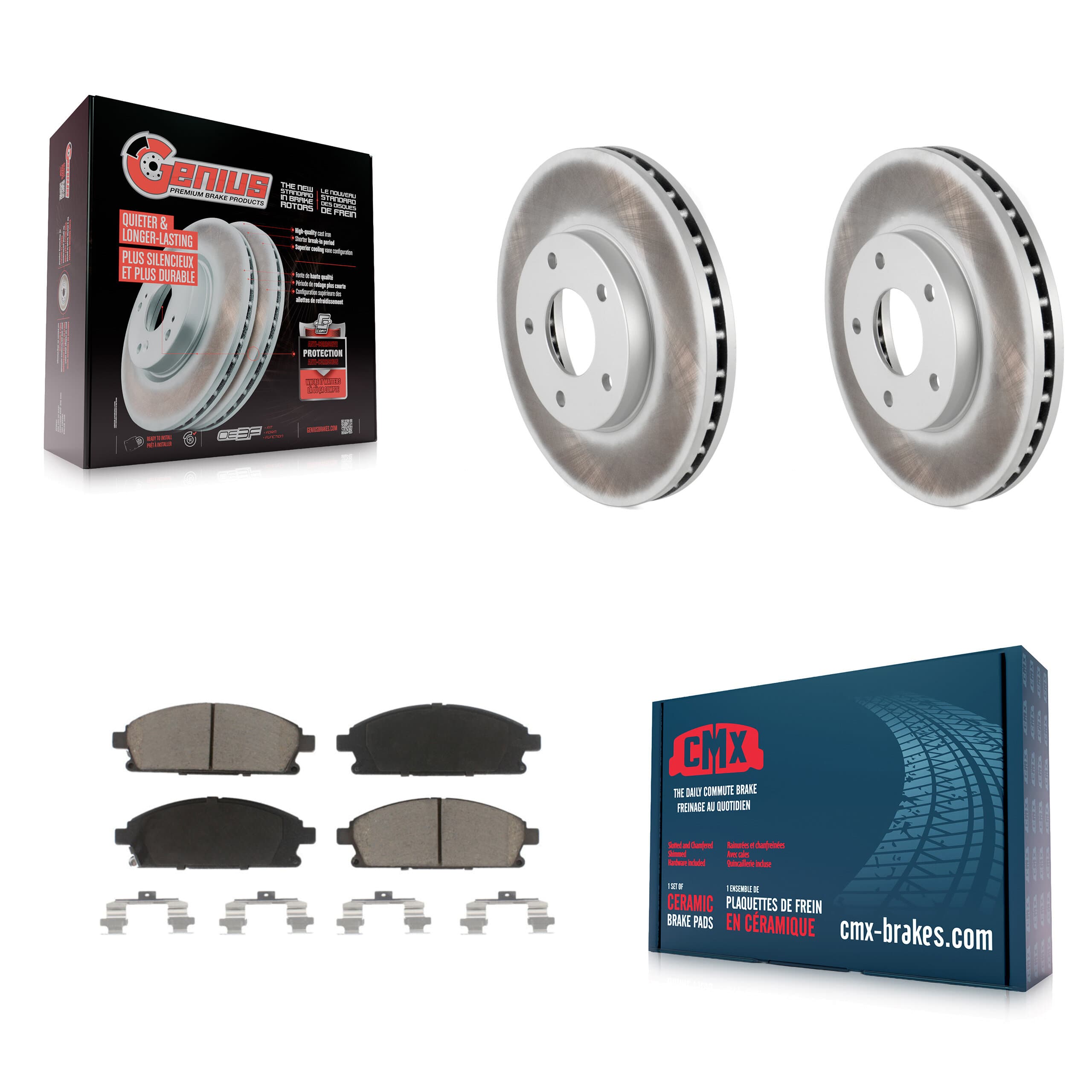 Transit Auto - KGC-100265 - Front Disc Brake Kits image 1