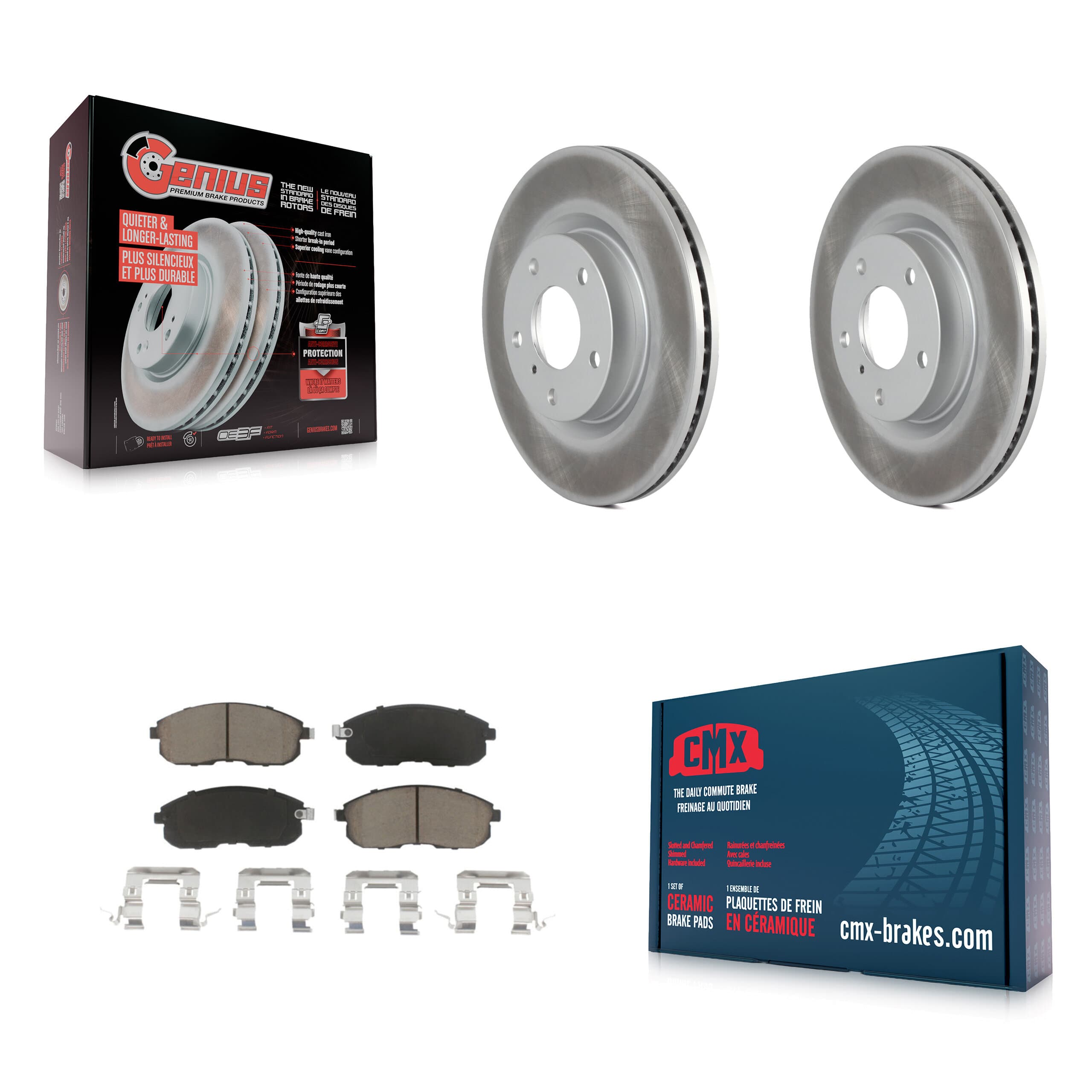 Transit Auto - KGC-100273 - Front Disc Brake Kits image 1