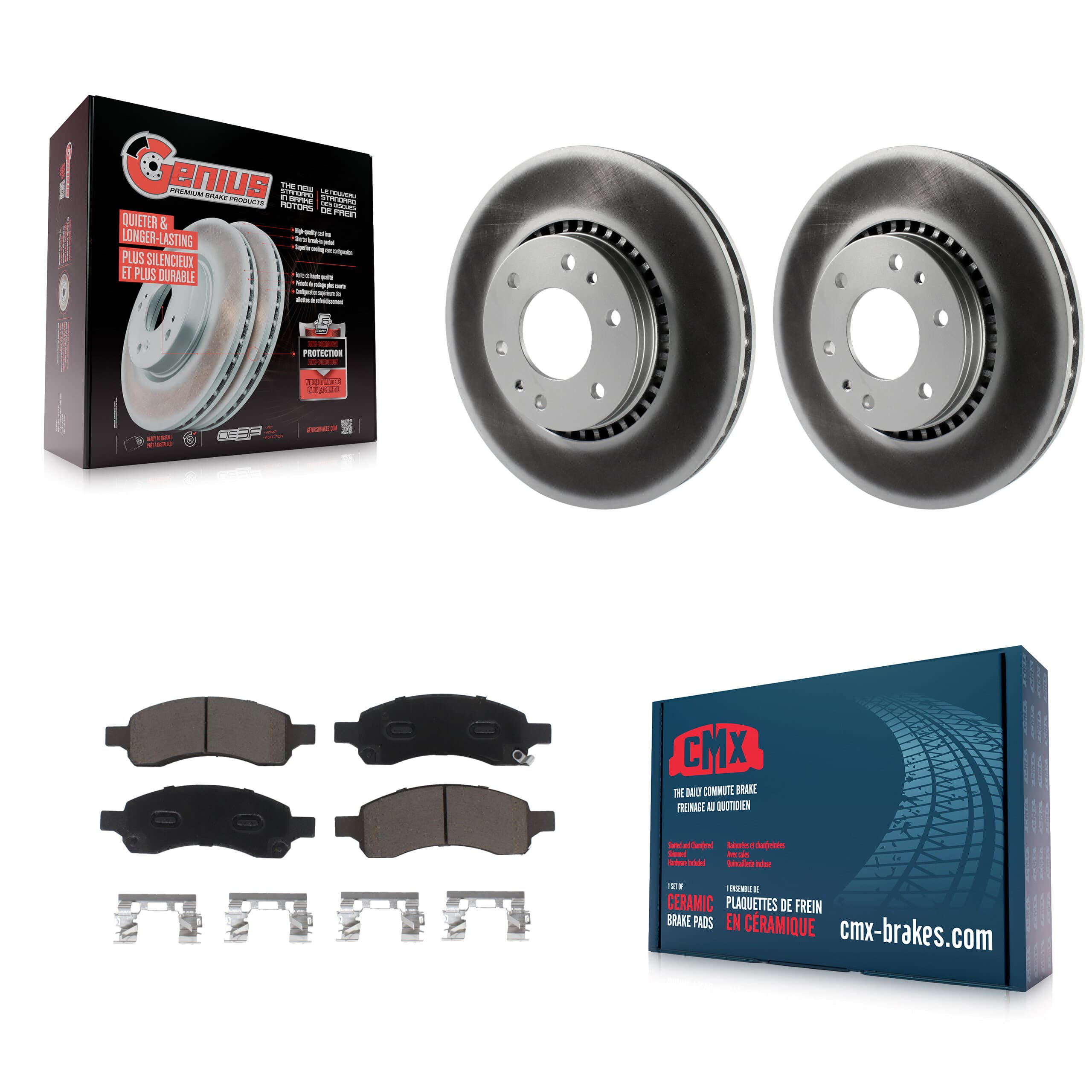 Transit Auto - KGC-100298 - Front Disc Brake Kits image 1