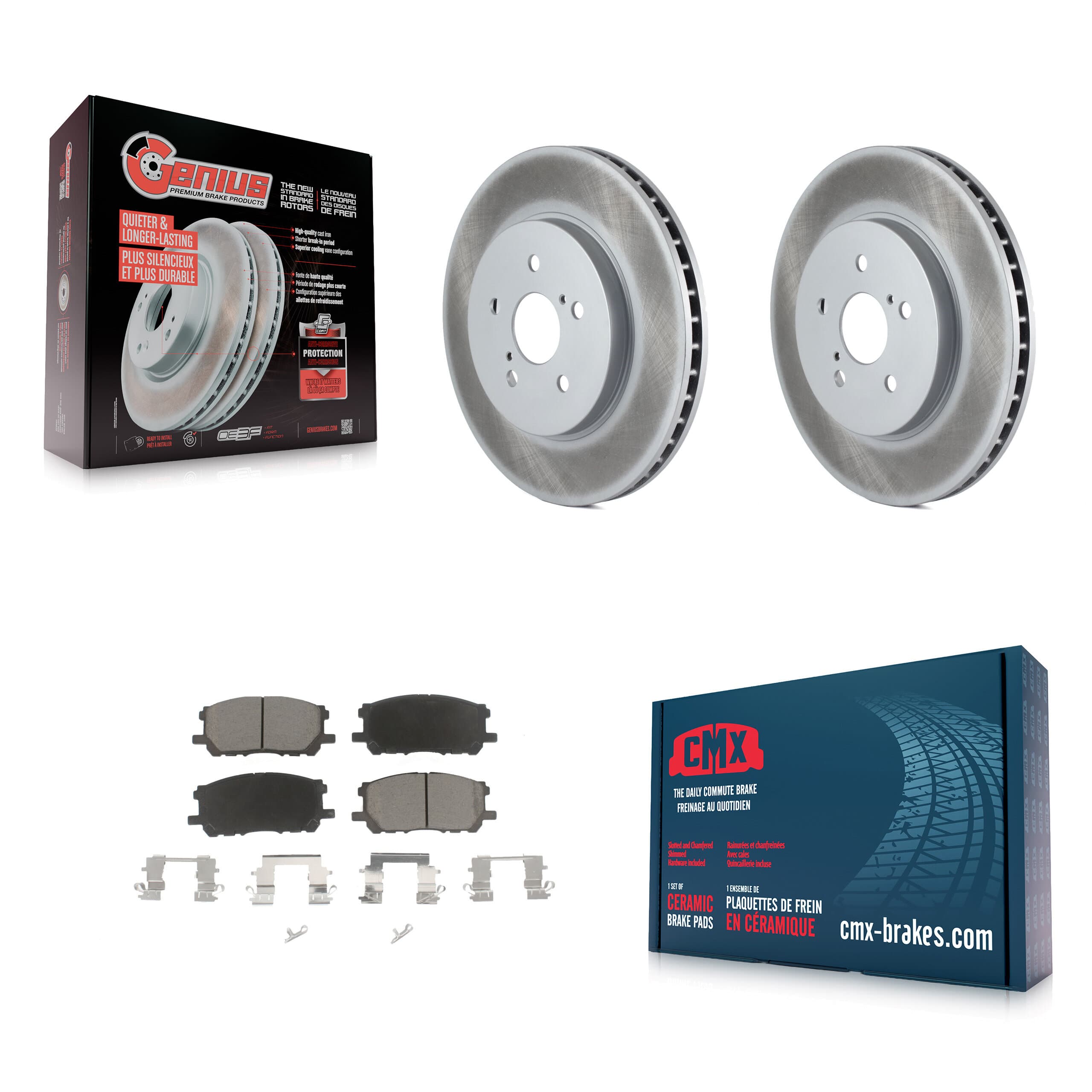 Transit Auto - KGC-100303 - Front Disc Brake Kits image 1